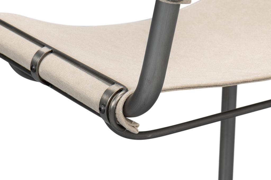 Patton Beige Canvas Field Chair (Set of 2) - Ornate Home