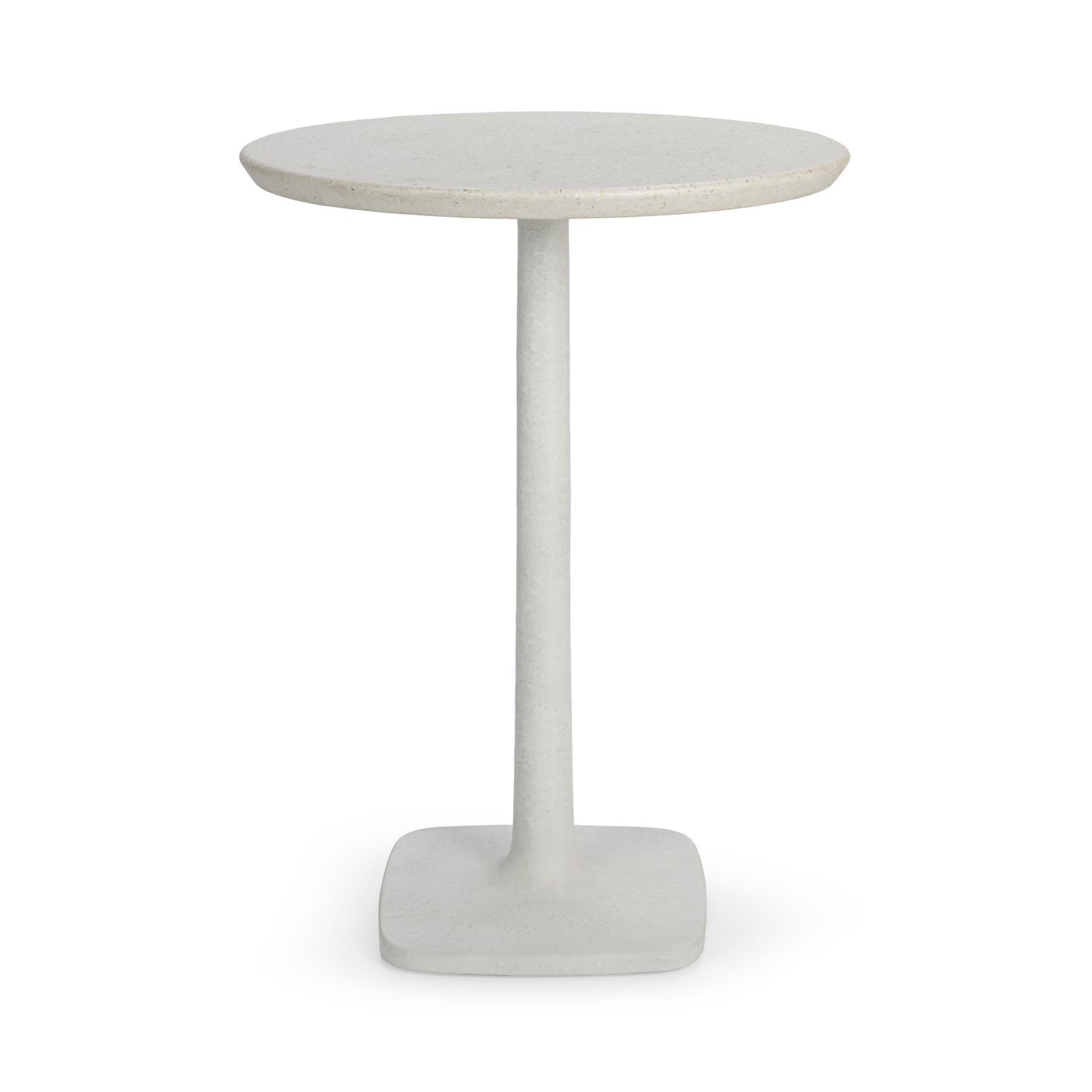 Paulina White Outdoor Bar Table - Ornate Home