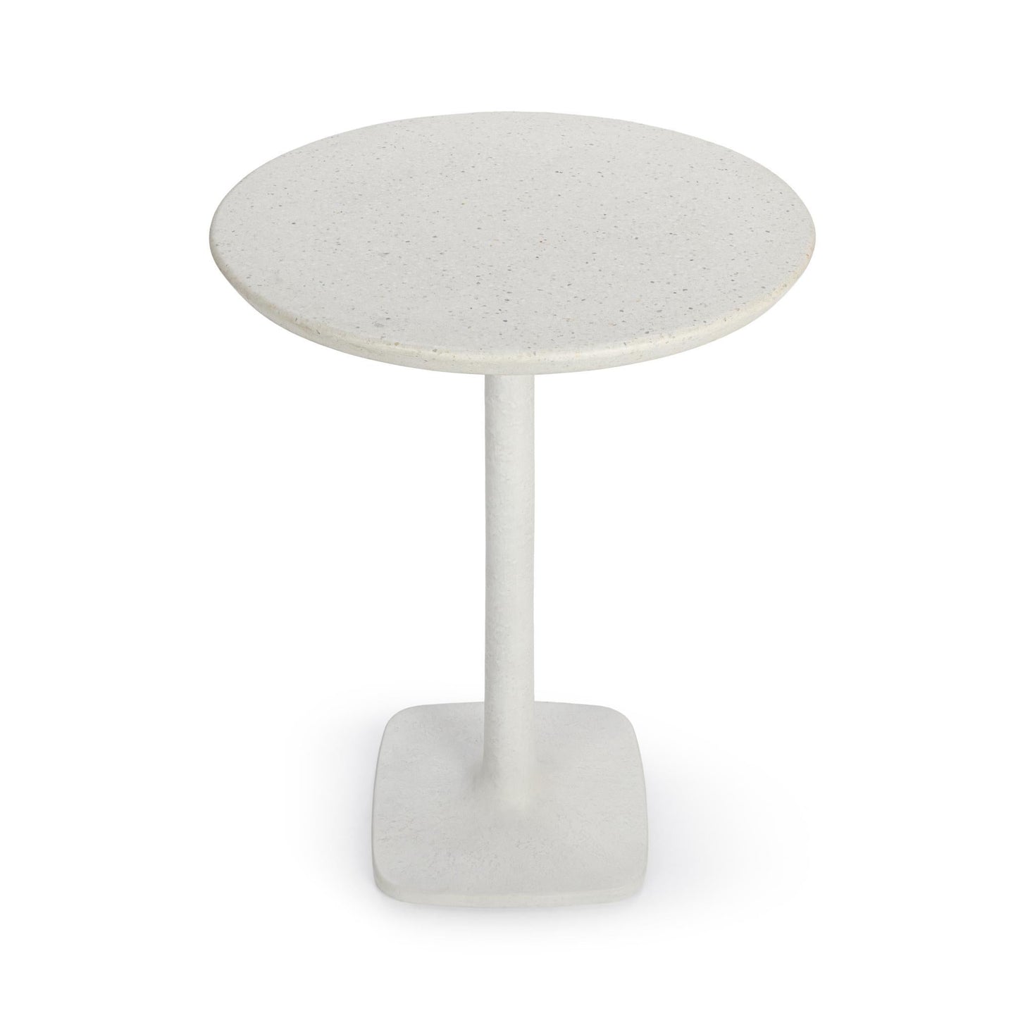 Paulina White Outdoor Bar Table - Ornate Home