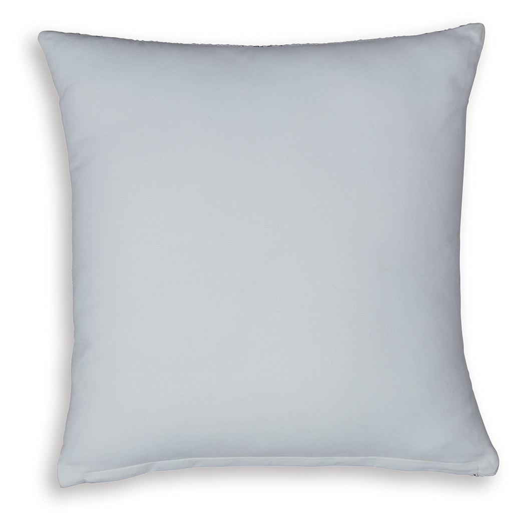 Paulmour Ivory/Green/Brown Pillow (Set of 4)- Viva Furn