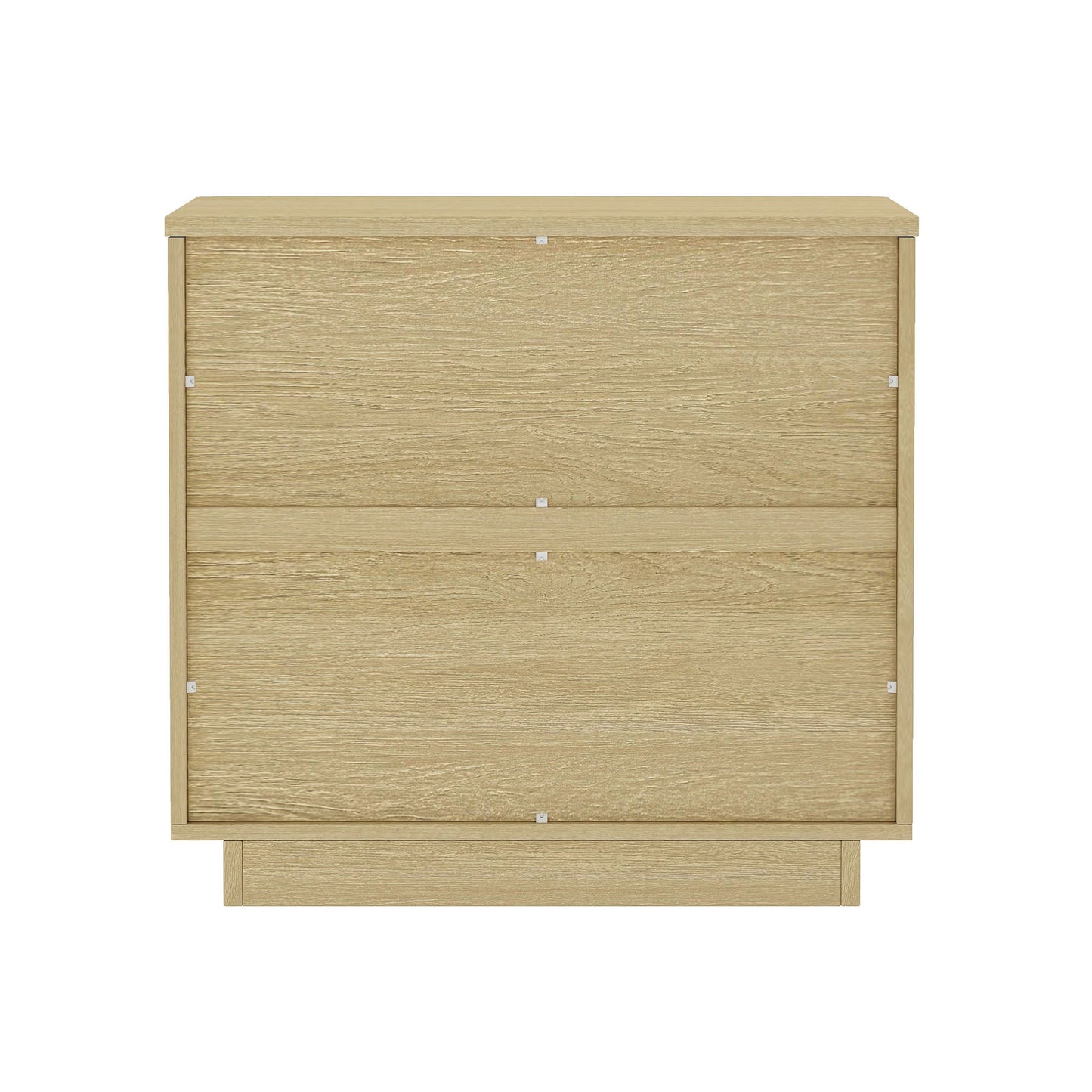 Payton Nightstand in Natural Oak and Black - Ornate Home