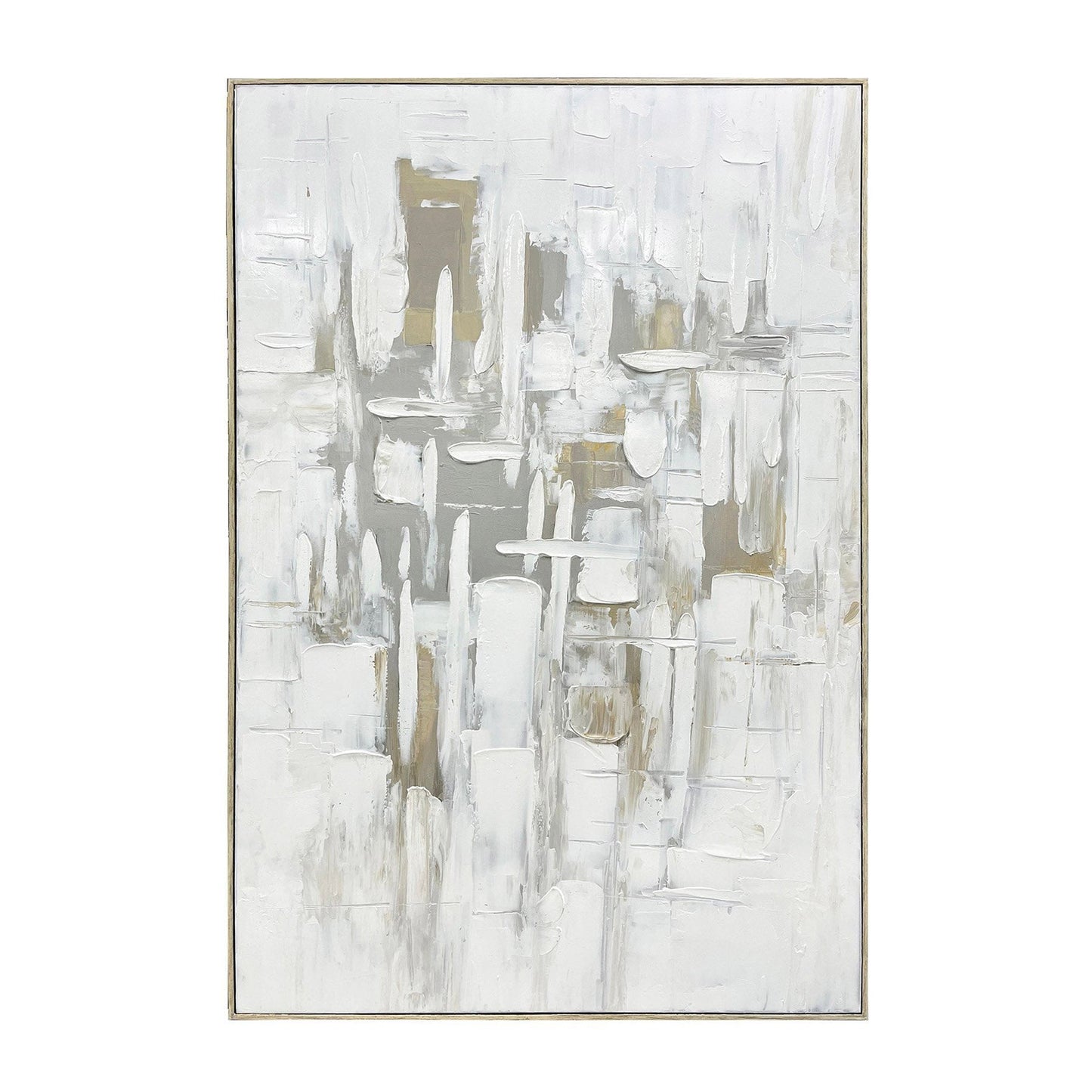 Peacham White/Grey Canvas - Ornate Home