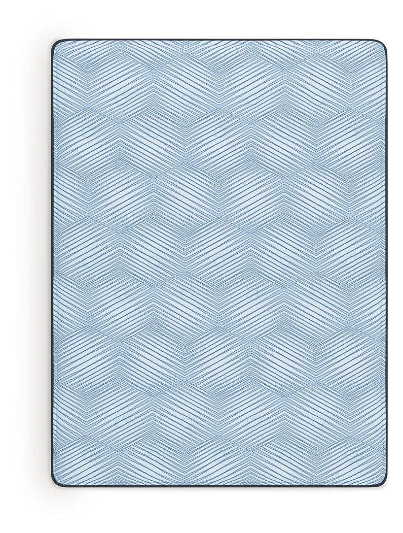 Peak 2.0 10 Hybrid Light Blue California King Mattress- Viva Furn