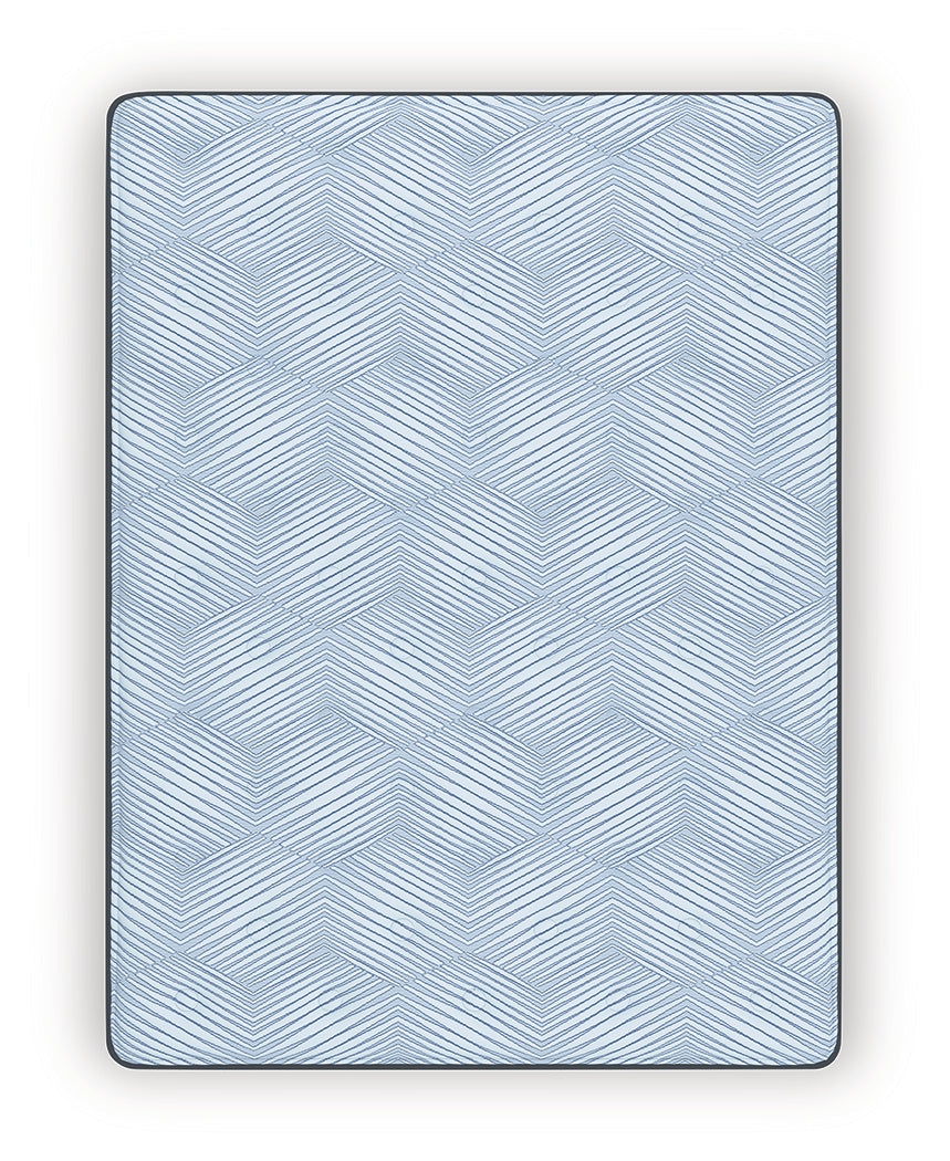 Peak 2.0 12 Hybrid Light Blue California King Mattress- Viva Furn