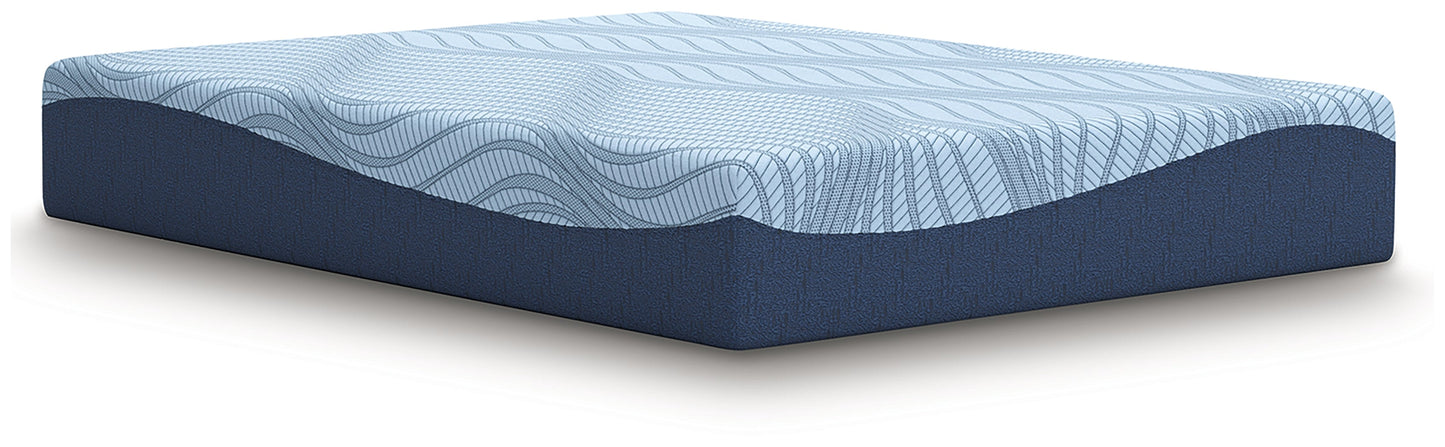 Peak 2.0 12 Memory Foam White California King Mattress- Viva Furn