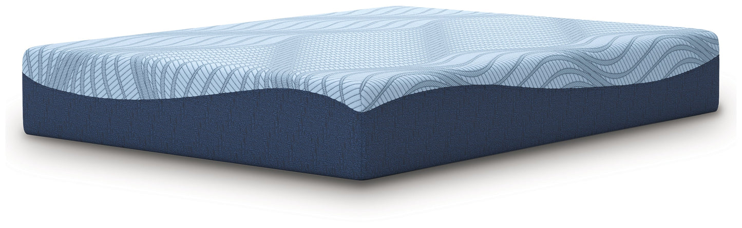 Peak 2.0 12 Memory Foam White Queen Mattress- Viva Furn