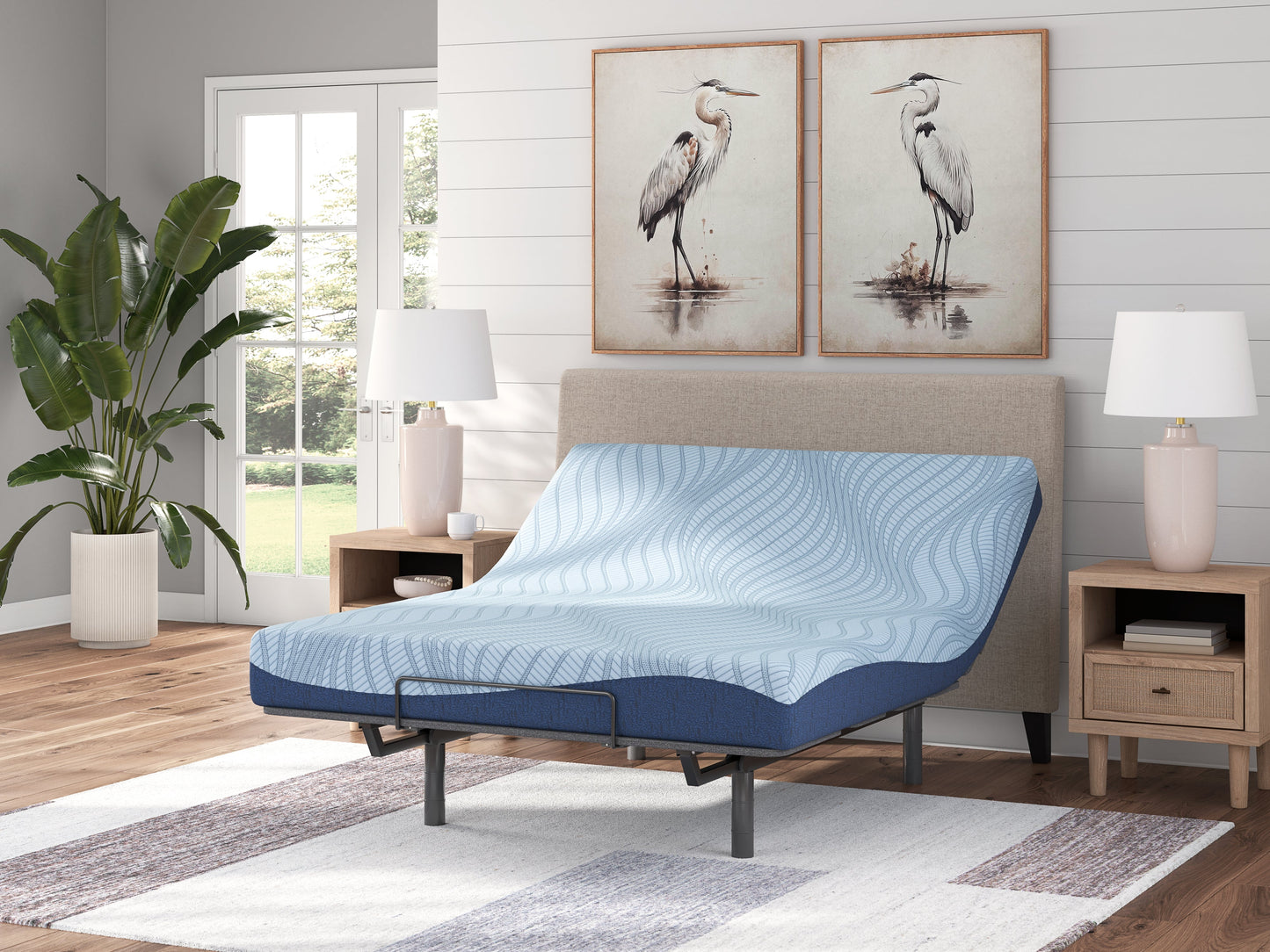 Peak 2.0 8 Memory Foam White Full Mattress- Viva Furn