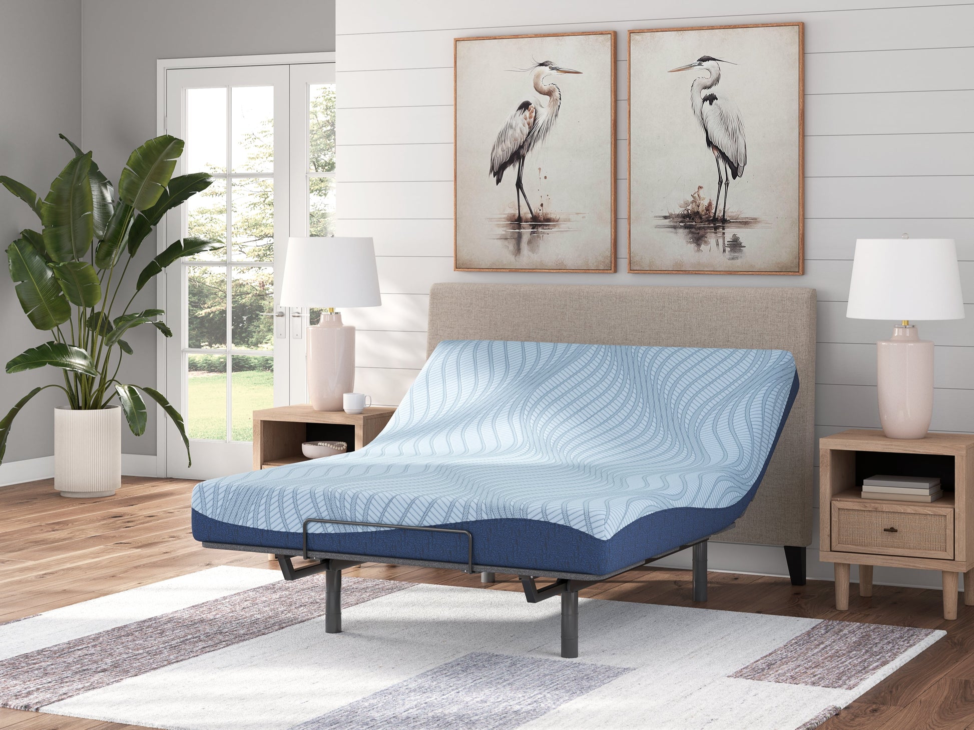 Peak 2.0 8 Memory Foam White Full Mattress- Viva Furn