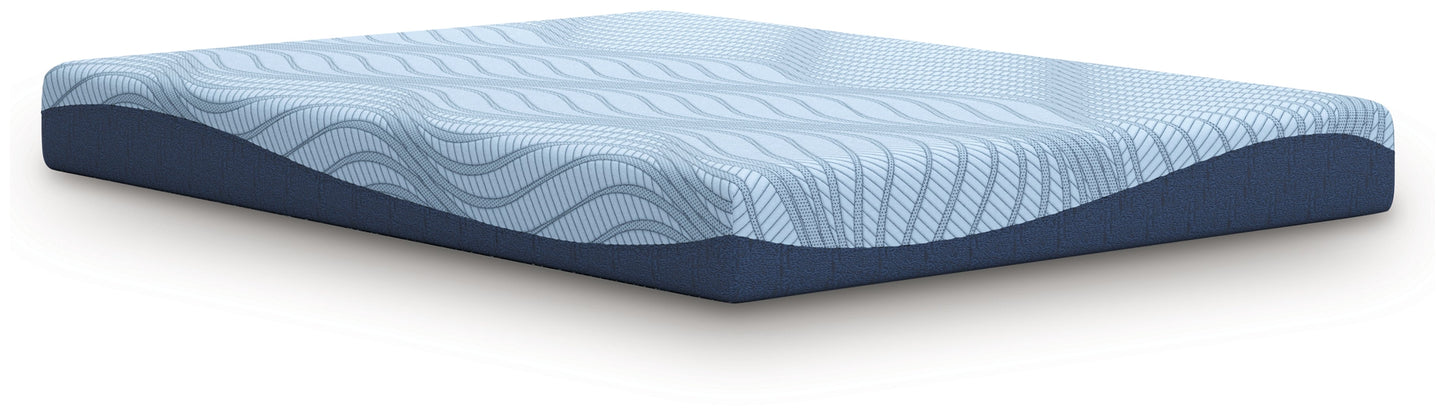 Peak 2.0 8 Memory Foam White Twin Mattress- Viva Furn