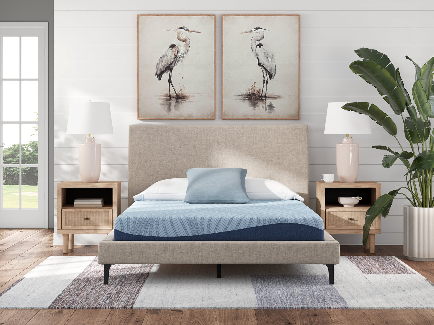 Peak 2.0 8 Memory Foam White Twin Mattress- Viva Furn