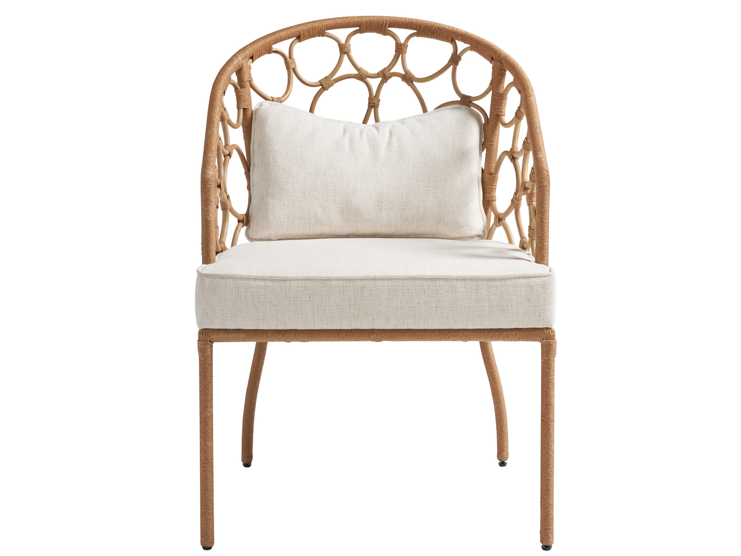 Pebble Nomad Snow/Natural Dining Chair - Ornate Home