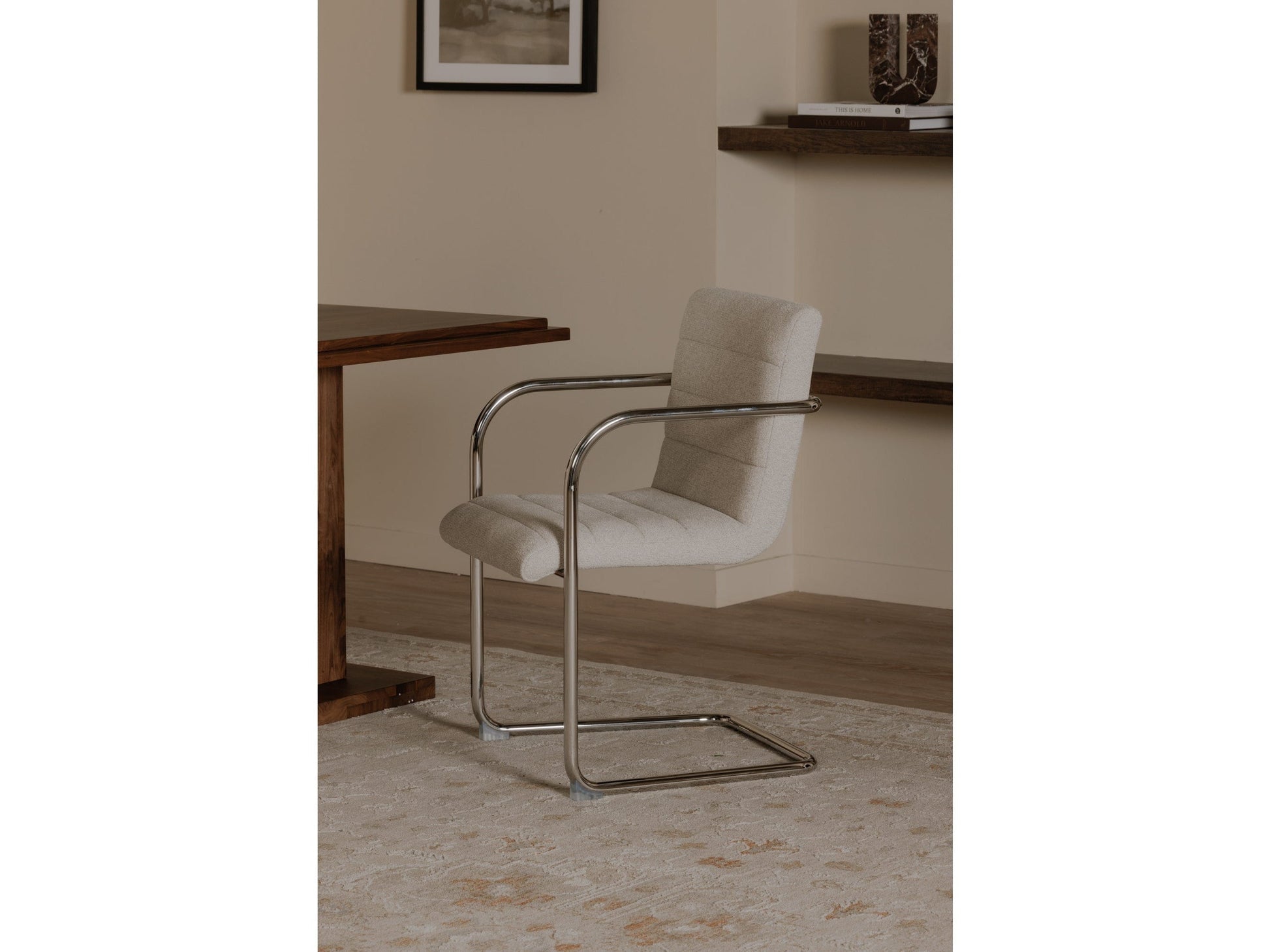 Pedro Beige Dining Chair (Set of 2) - Ornate Home