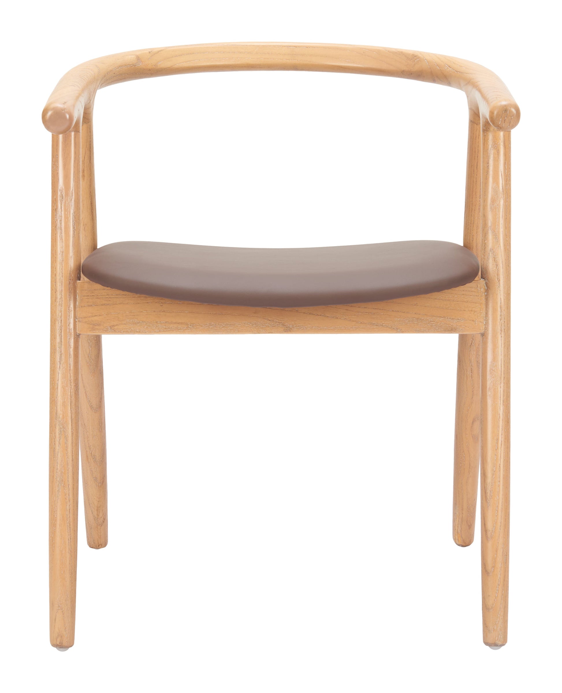 Peker Brown & Natural Dining Chair (Set of 2) - Ornate Home