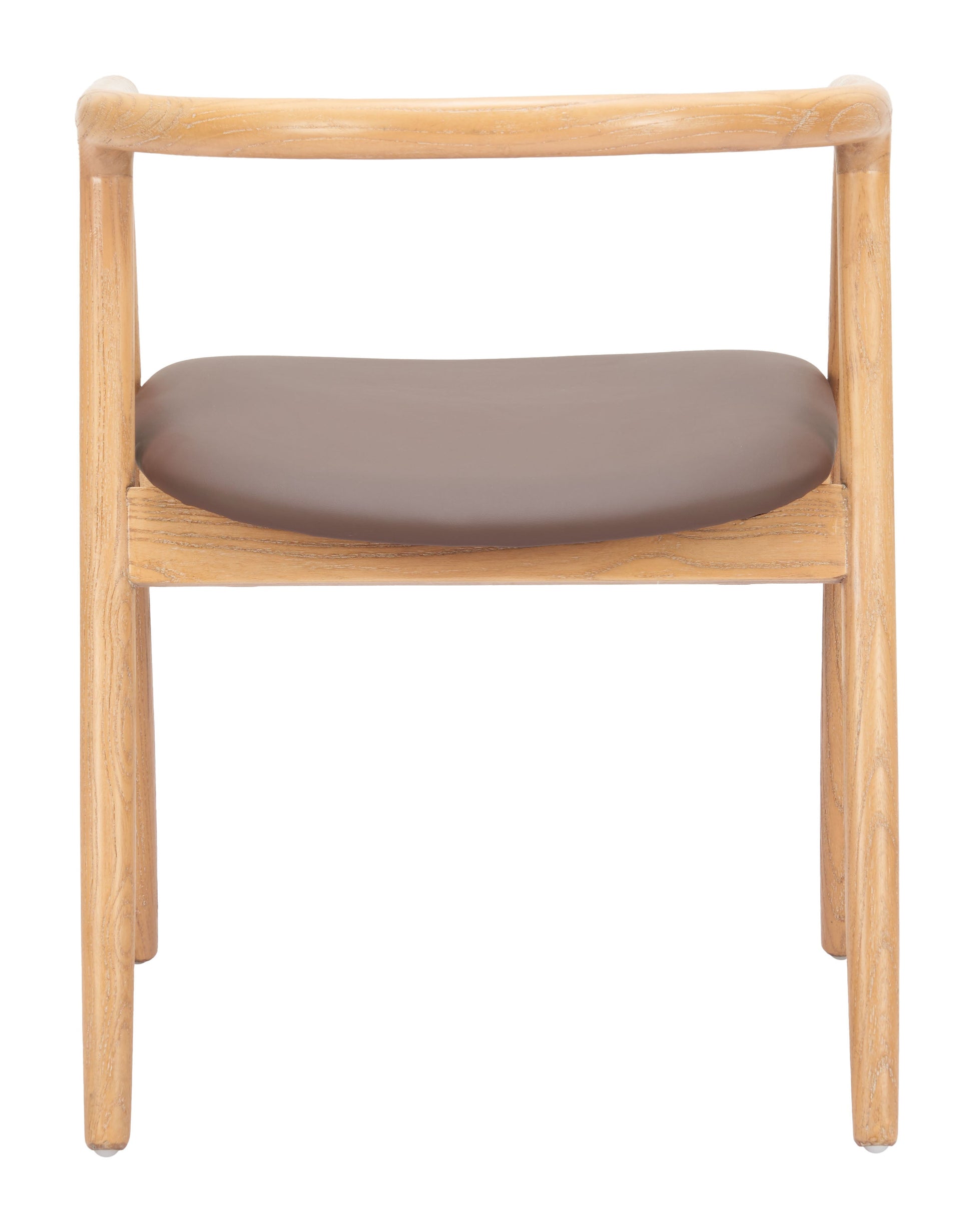 Peker Brown & Natural Dining Chair (Set of 2) - Ornate Home