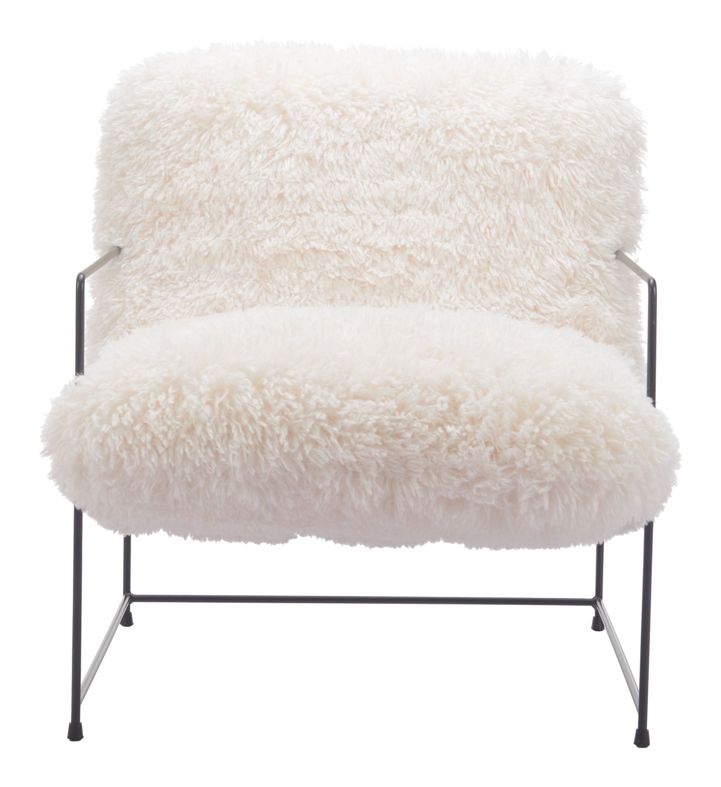 Pelut White Accent Chair - Ornate Home