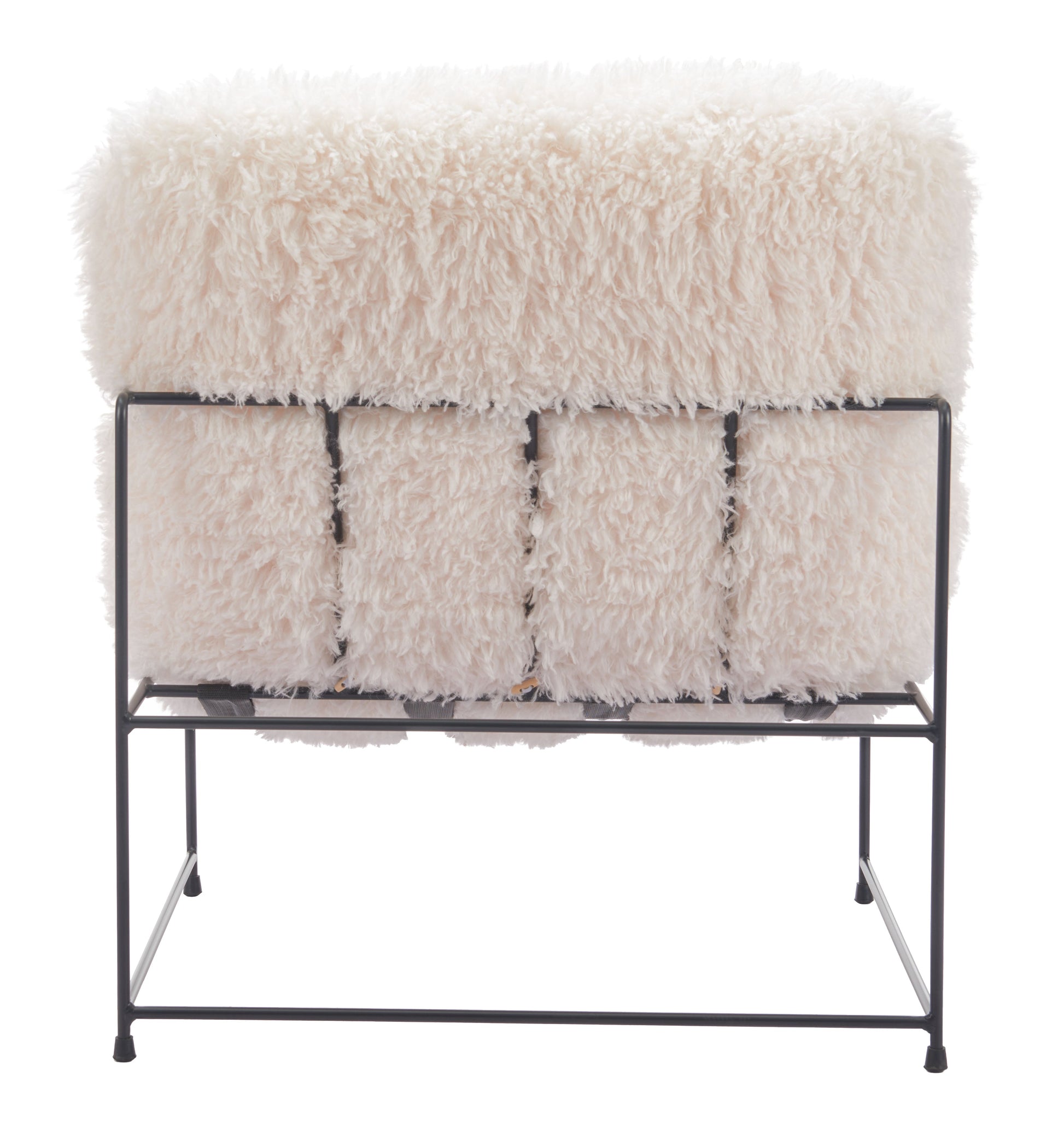 Pelut White Accent Chair - Ornate Home