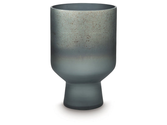 Pennmore Antique Blue Vase (12''H)- Viva Furn