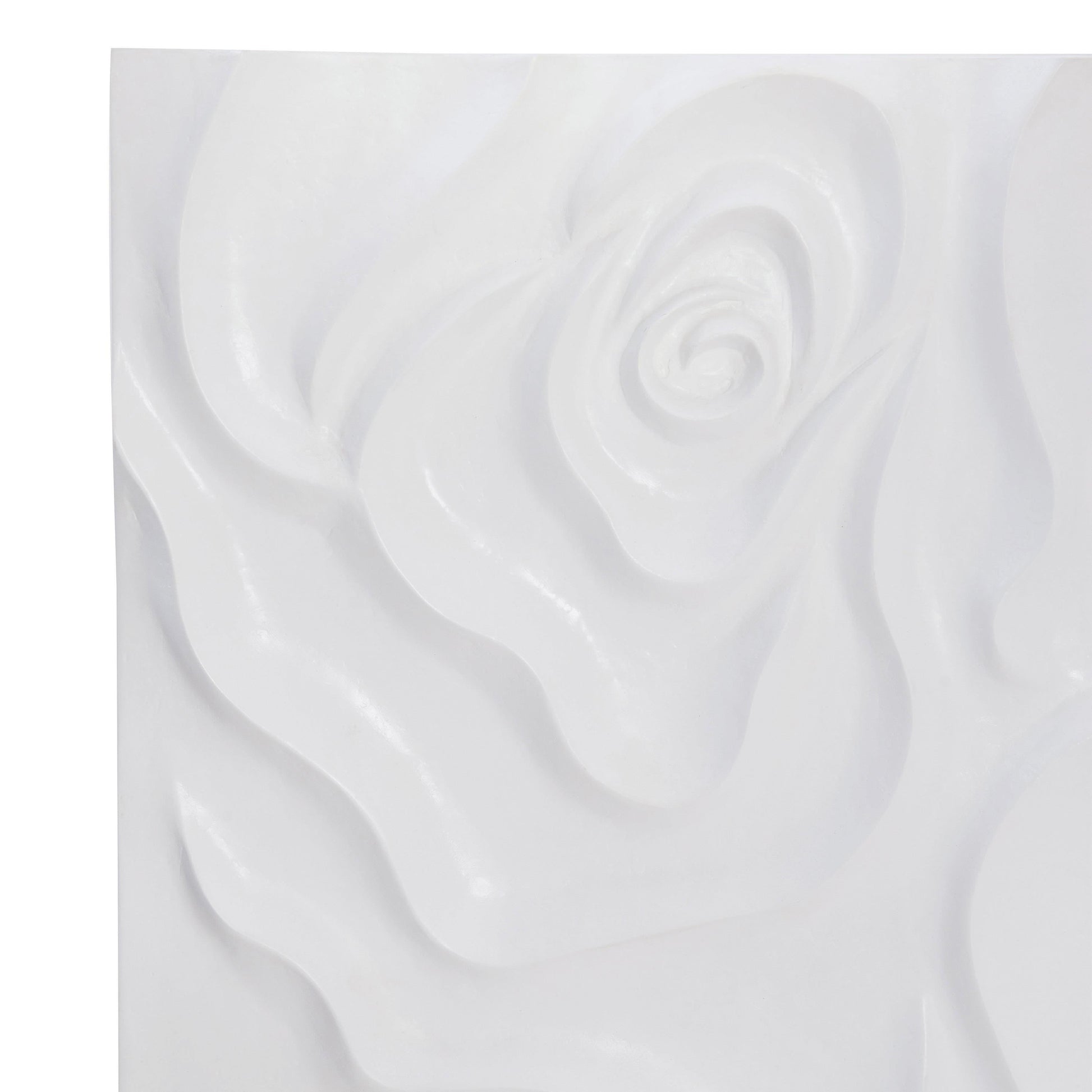 Penrose White Plaster Entertainment Credenza - Ornate Home