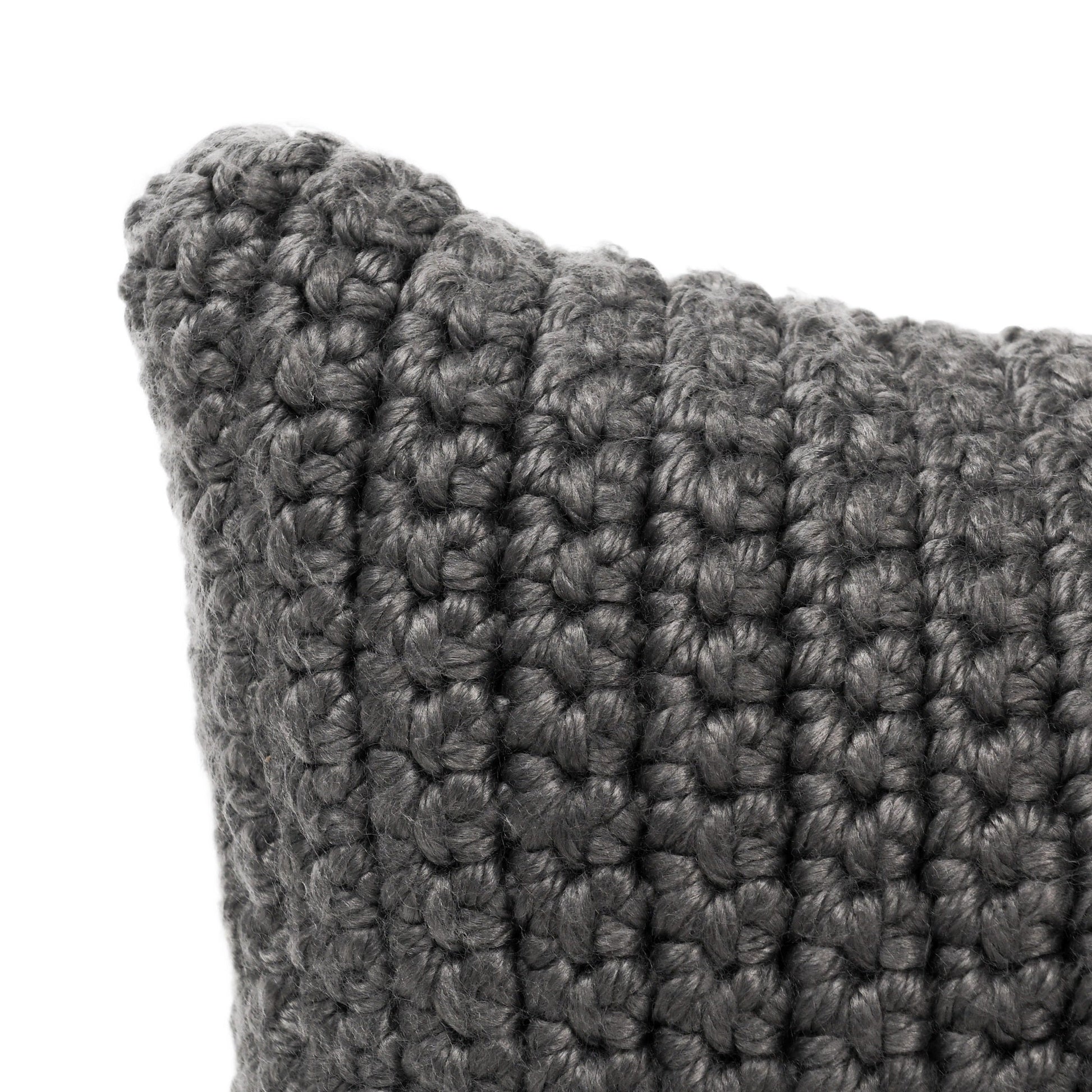 Performance Prism Dark Gray Throw Pillow (Set of 2) - Ornate Home