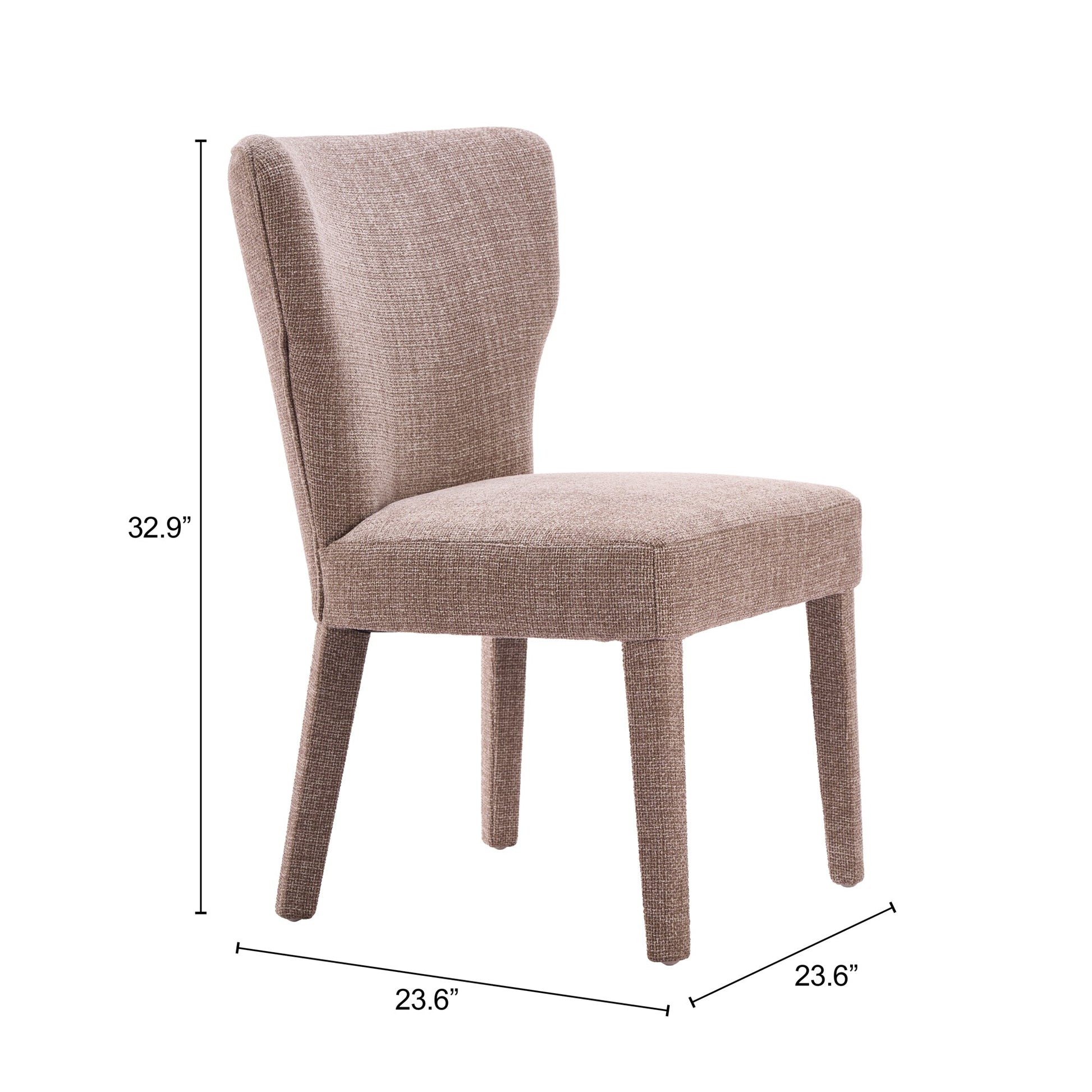 Peridot Taupe Dining Chair - Ornate Home