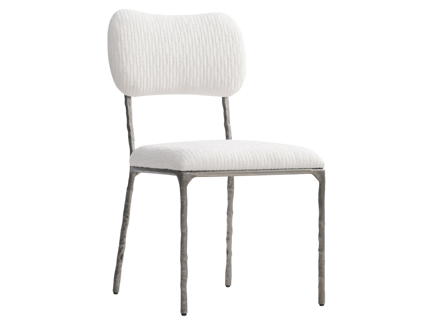 Perissa Graphite/White/Cream Outdoor Side Chair - Ornate Home