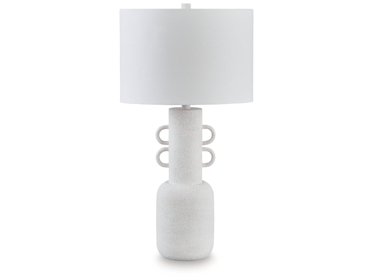 Perringhill Distressed White Table Lamp- Viva Furn
