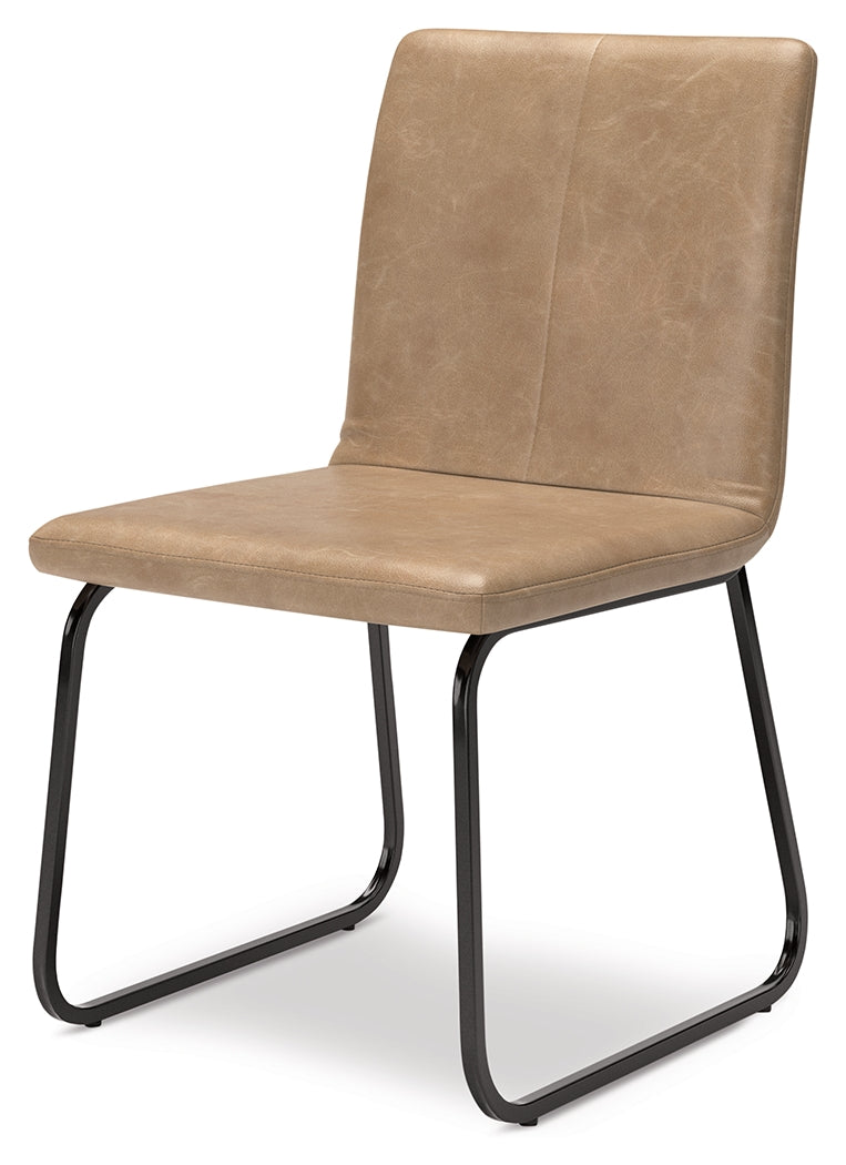 Pharwynn Toast Dining Chair (Set of  2)- Viva Furn