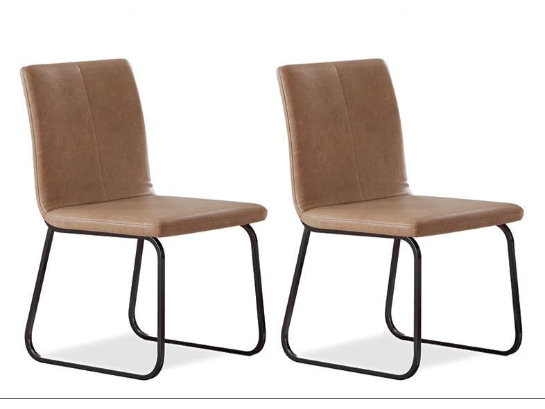 Pharwynn Toast Dining Chair (Set of  2)- Viva Furn