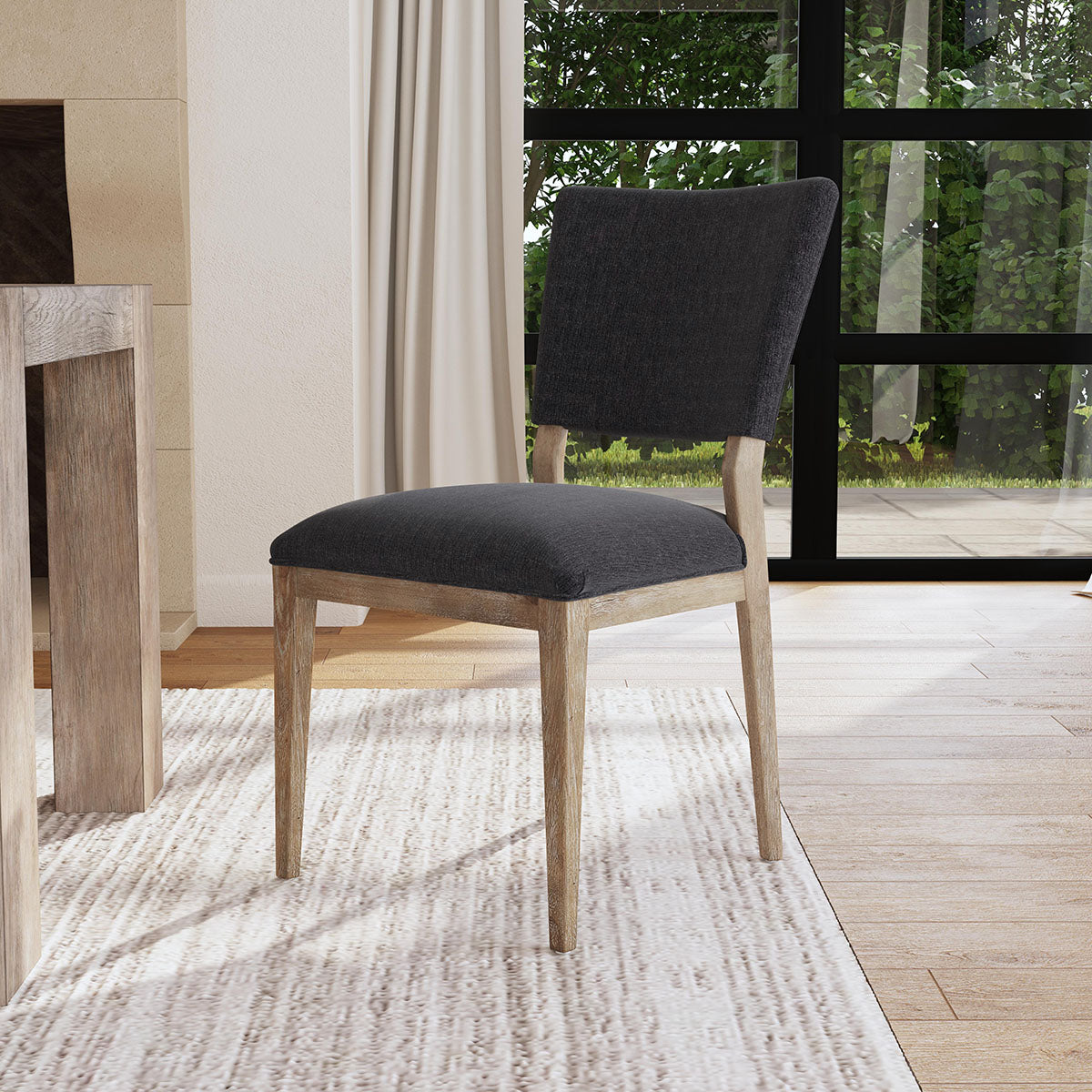 Phillip Gray Upholstered Dining Chair (Set of 2) - Ornate Home