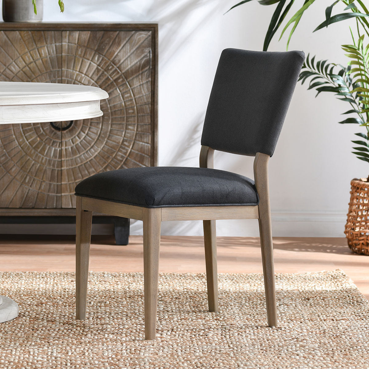 Phillip Gray Upholstered Dining Chair (Set of 2) - Ornate Home