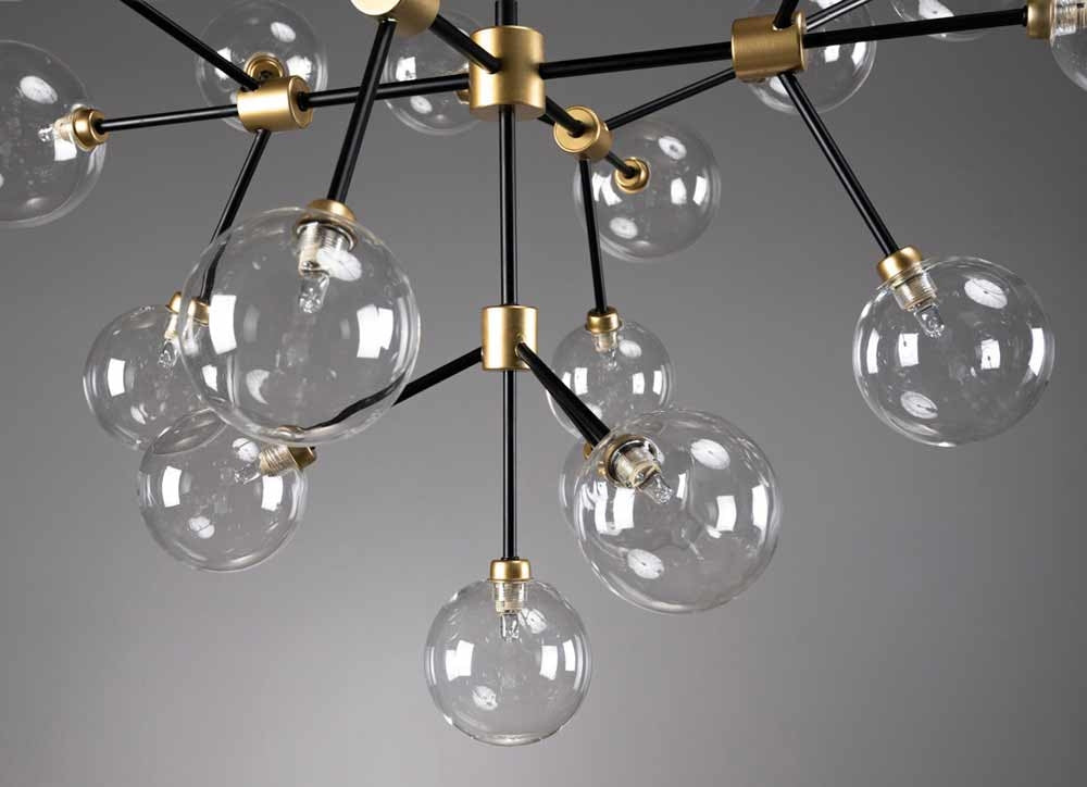 Phoenix Clear Chandelier - Ornate Home