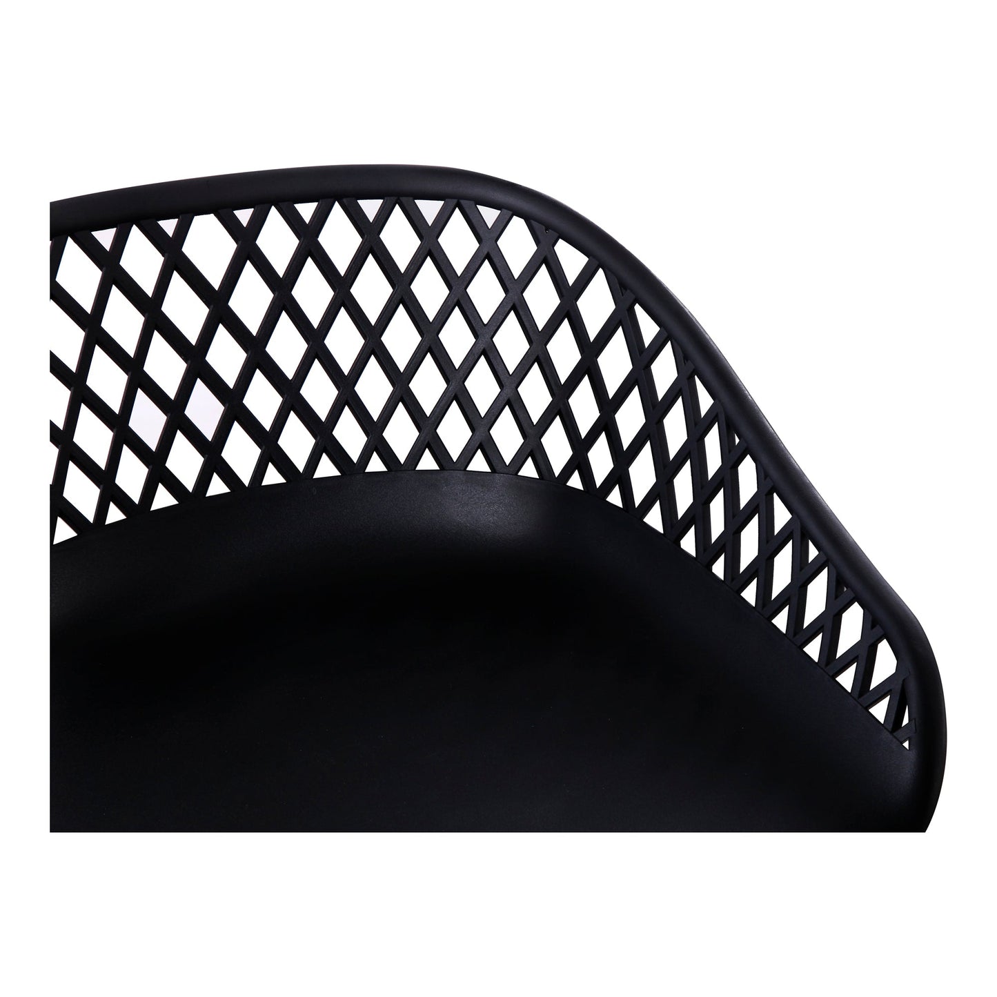 Piazza Black Outdoor Barstool (Set of 2) - Ornate Home