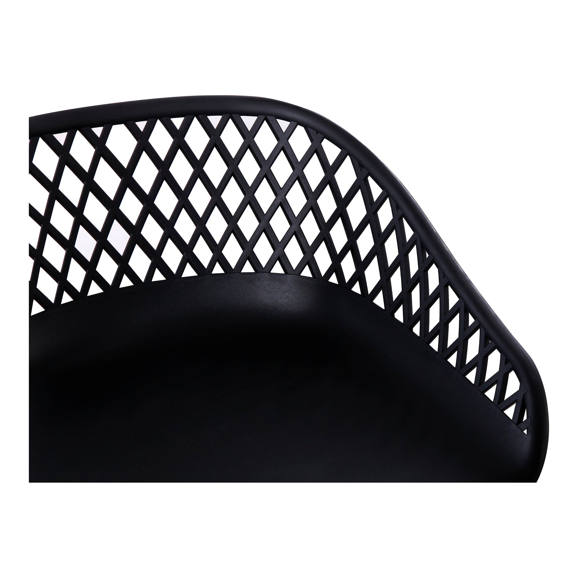 Piazza Black Outdoor Barstool (Set of 2) - Ornate Home