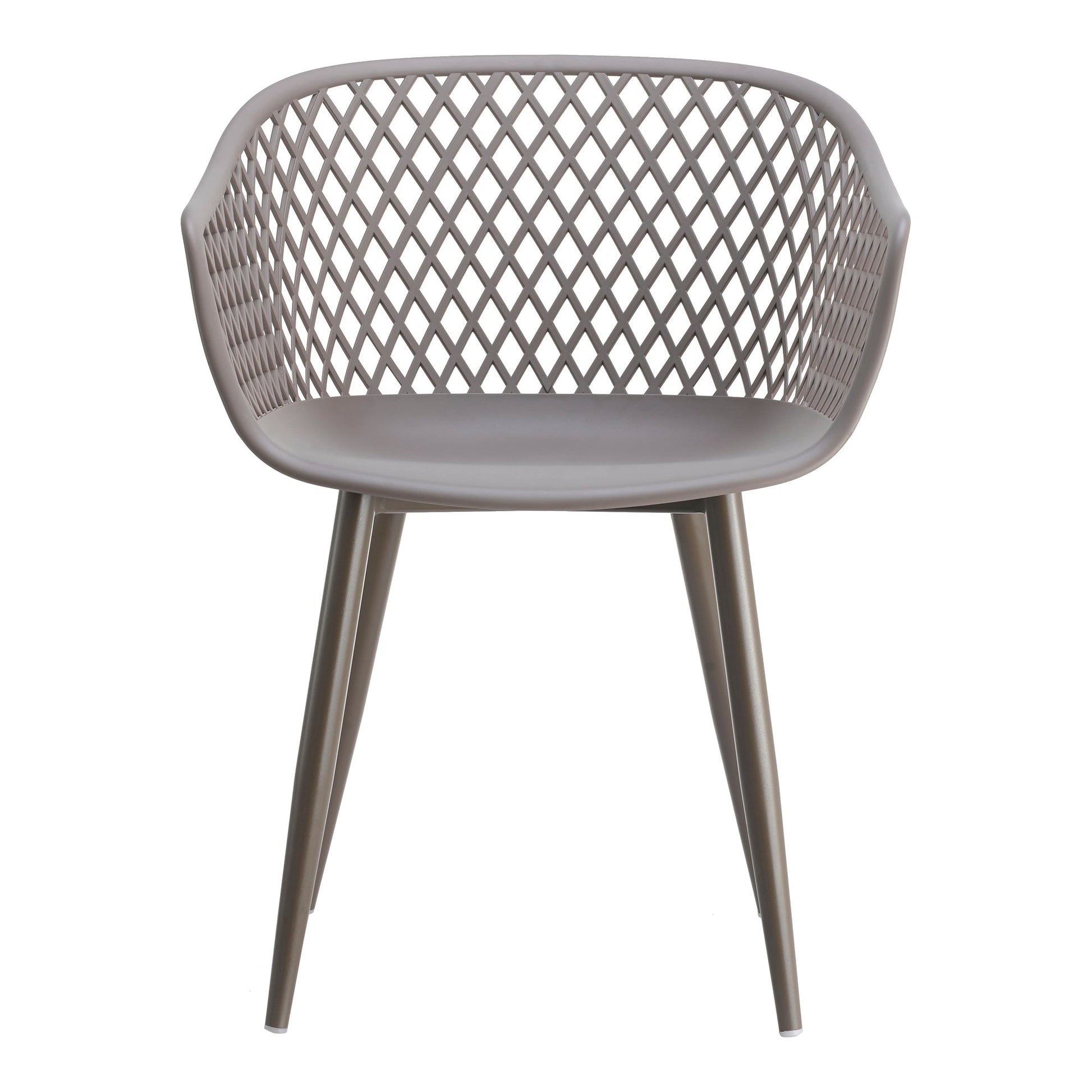 Piazza Grey Outdoor Chair (Set of 2) - Ornate Home