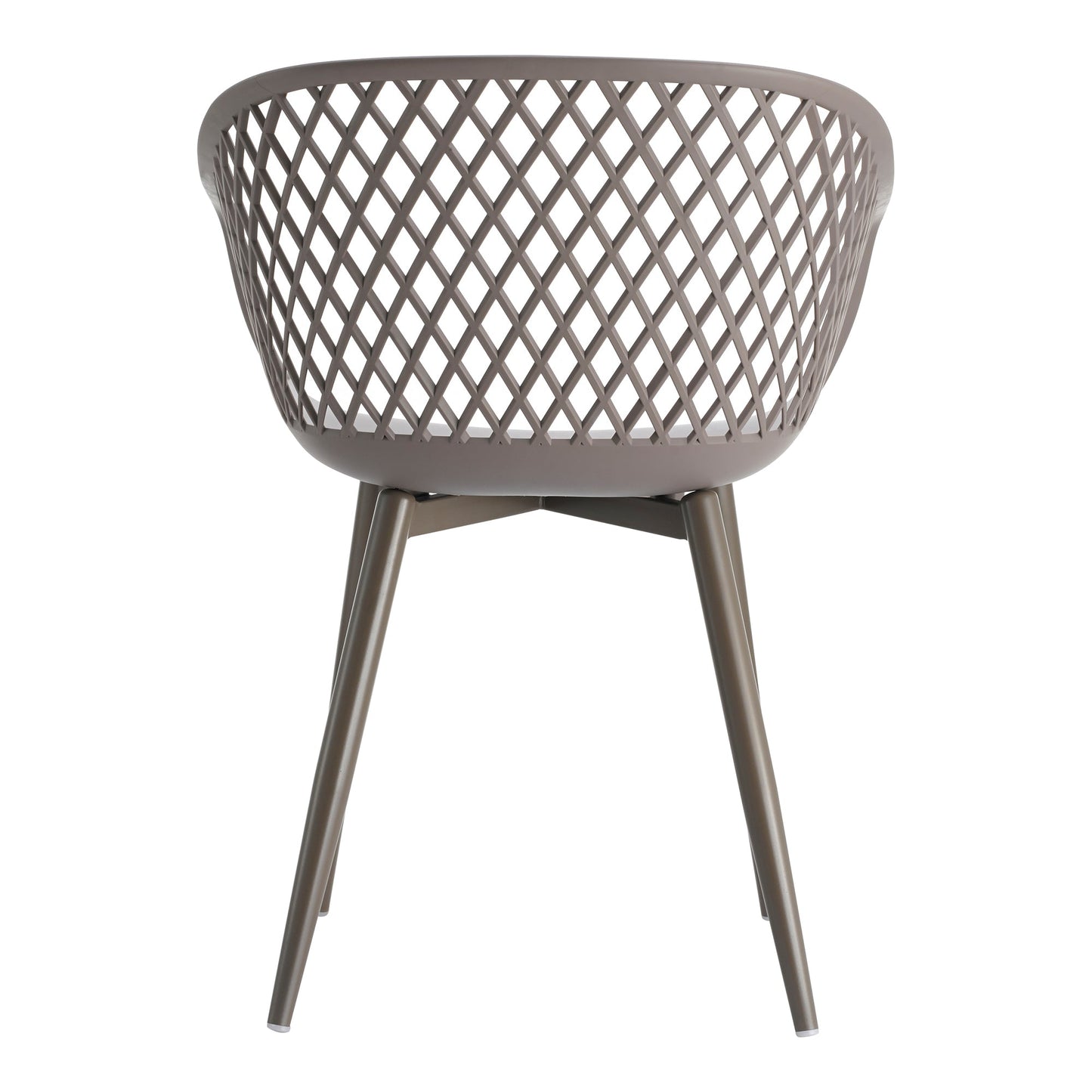 Piazza Grey Outdoor Chair (Set of 2) - Ornate Home