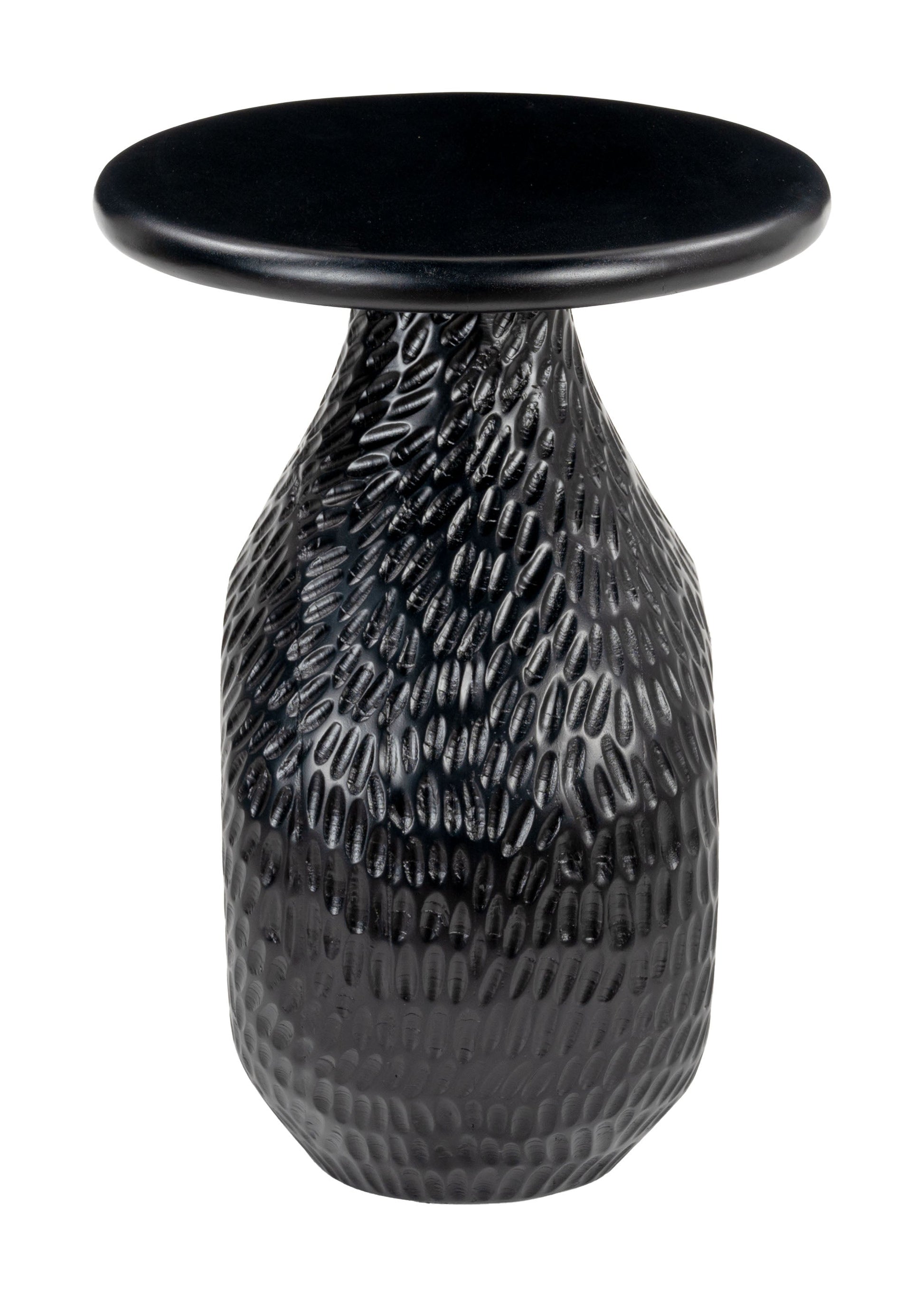 Piho Black Side Table - Ornate Home