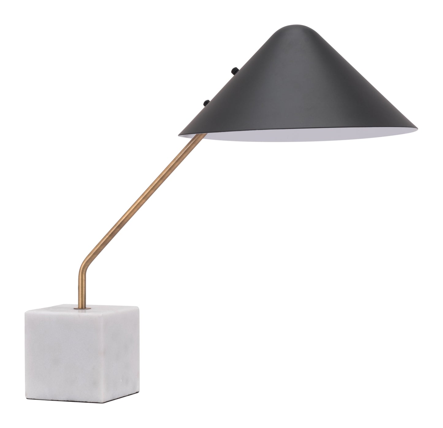 Pike Black & White Table Lamp - Ornate Home