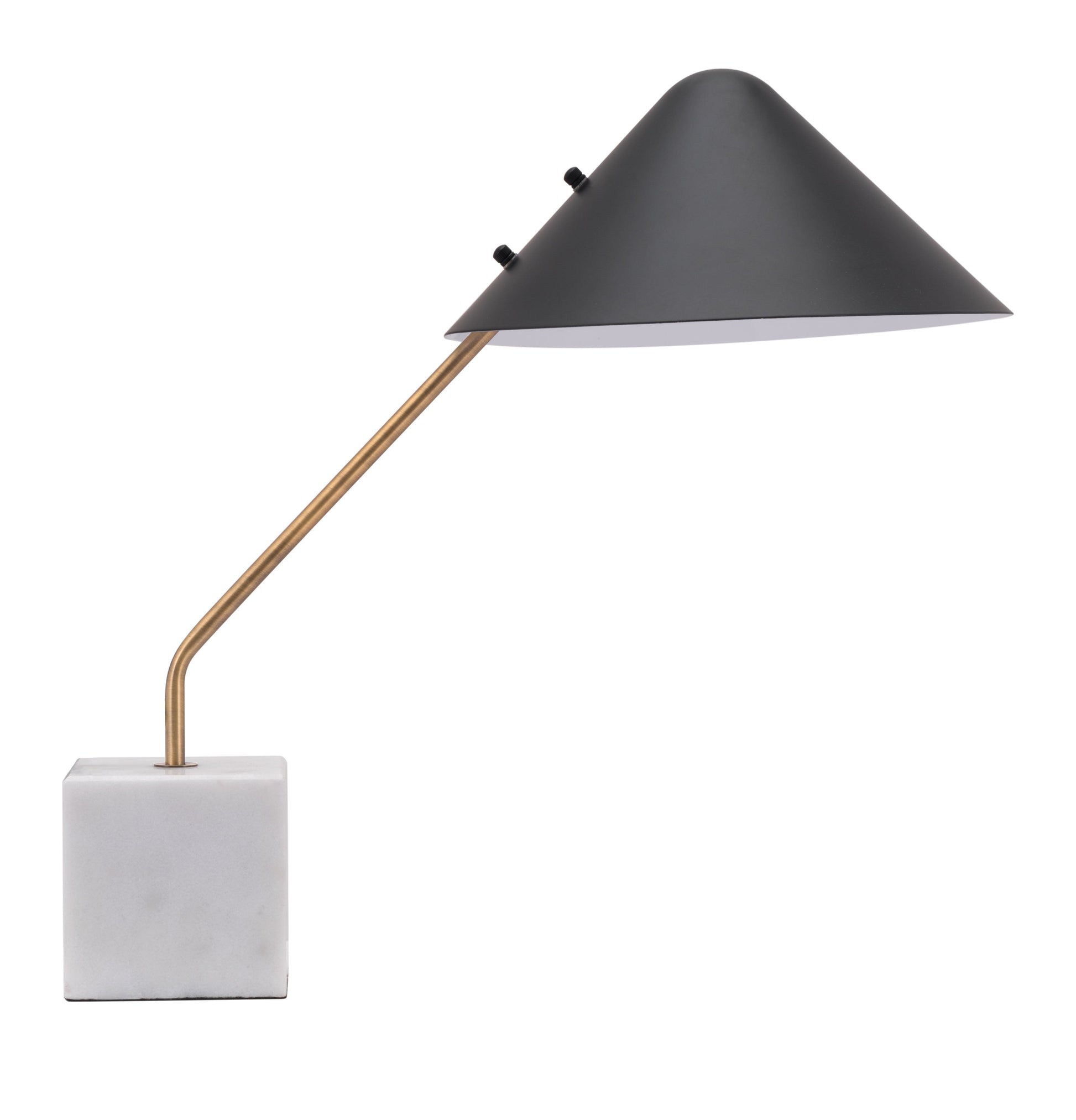 Pike Black & White Table Lamp - Ornate Home