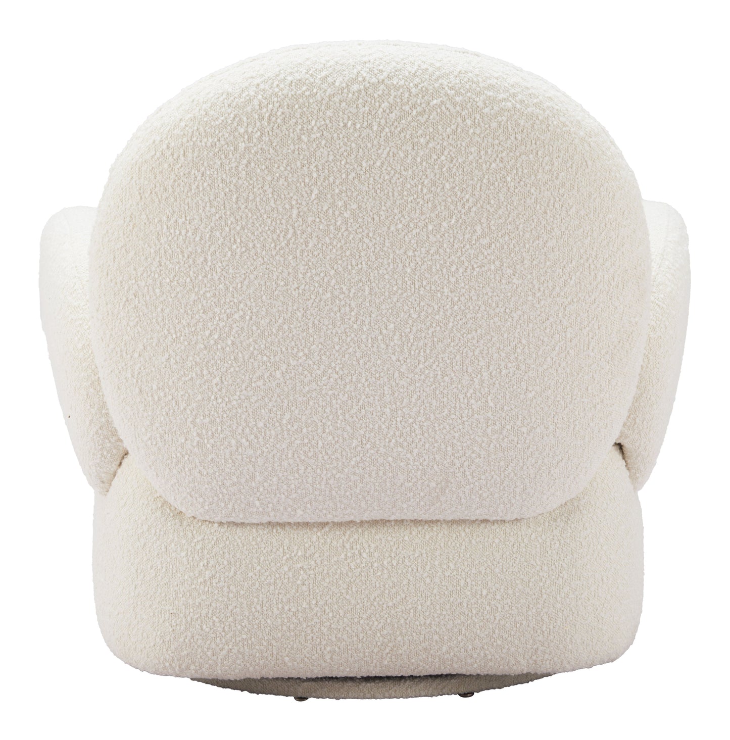 Pilka White Swivel Chair - Ornate Home