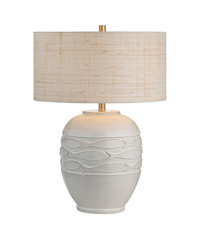 Piper İvory Table Lamp - Ornate Home