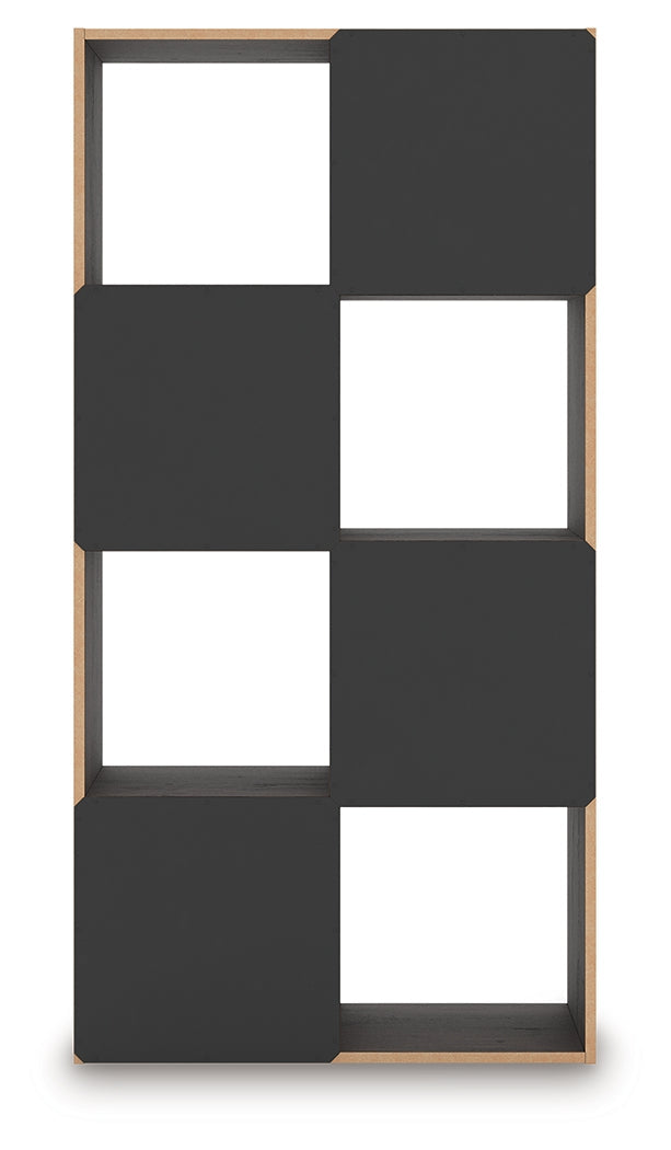 Piperton Charcoal Eight Cube Organizer- Viva Furn