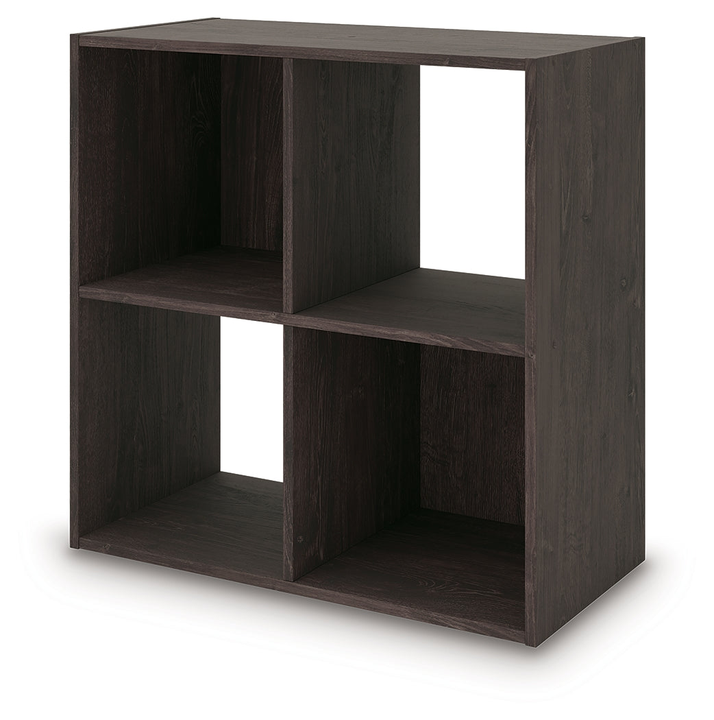 Piperton Charcoal Four Cube Organizer- Viva Furn