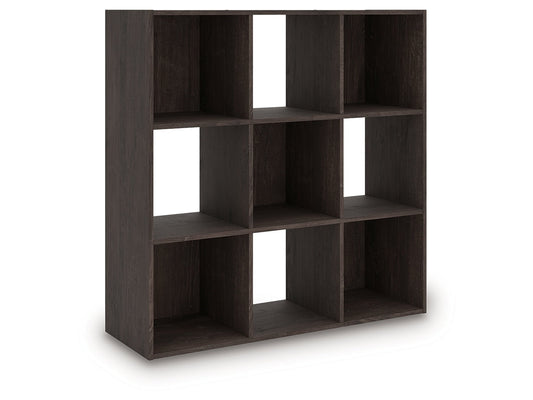 Piperton Charcoal Nine Cube Organizer- Viva Furn