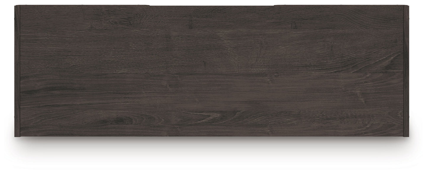 Piperton Charcoal Nine Cube Organizer- Viva Furn