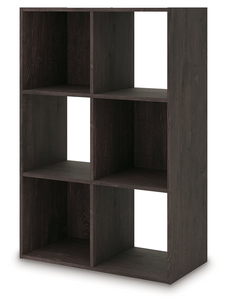 Piperton Charcoal Six Cube Organizer- Viva Furn