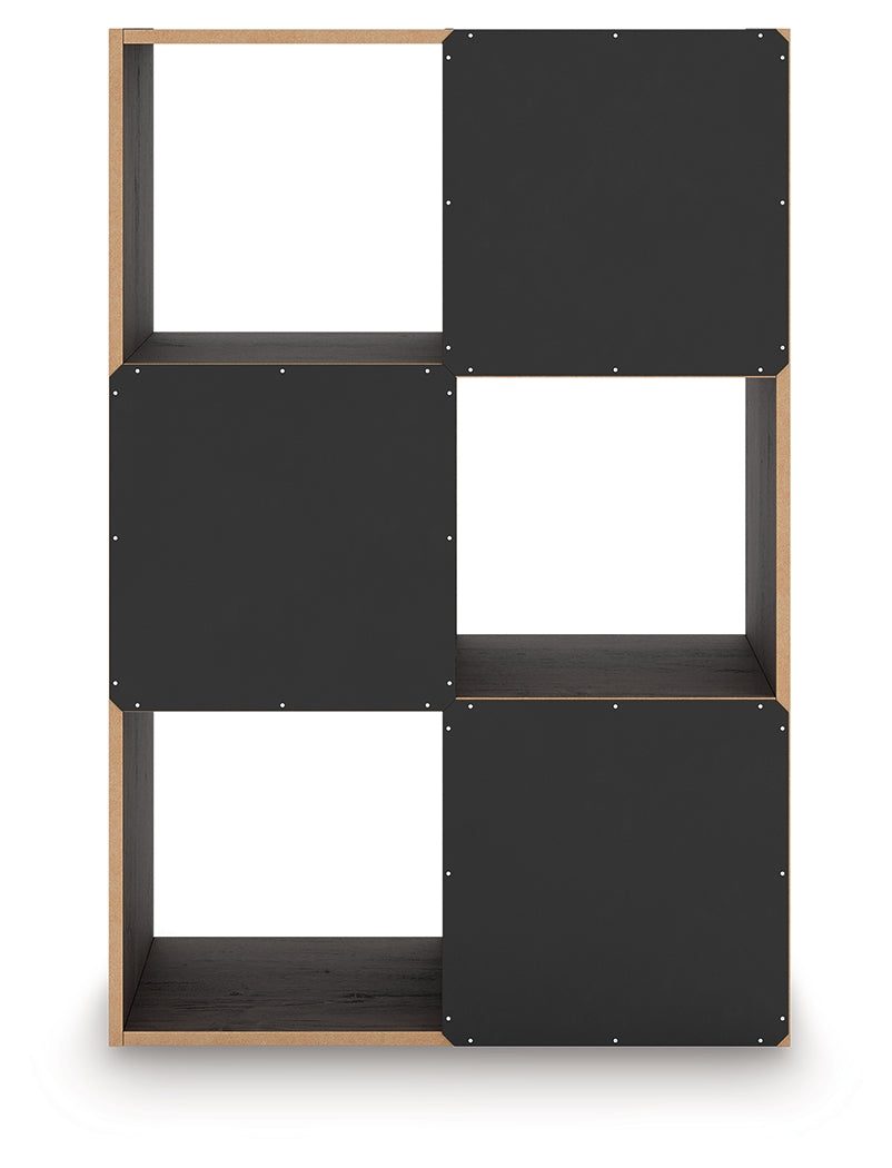 Piperton Charcoal Six Cube Organizer- Viva Furn