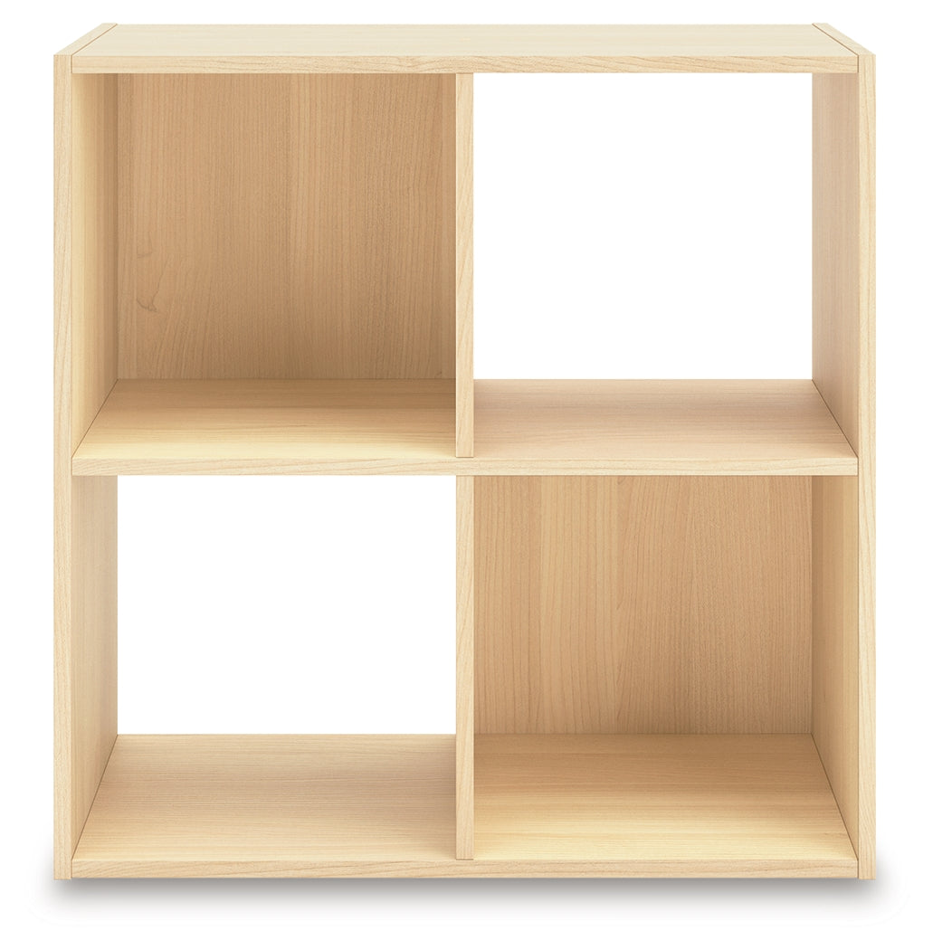 Piperton Tan Four Cube Organizer- Viva Furn