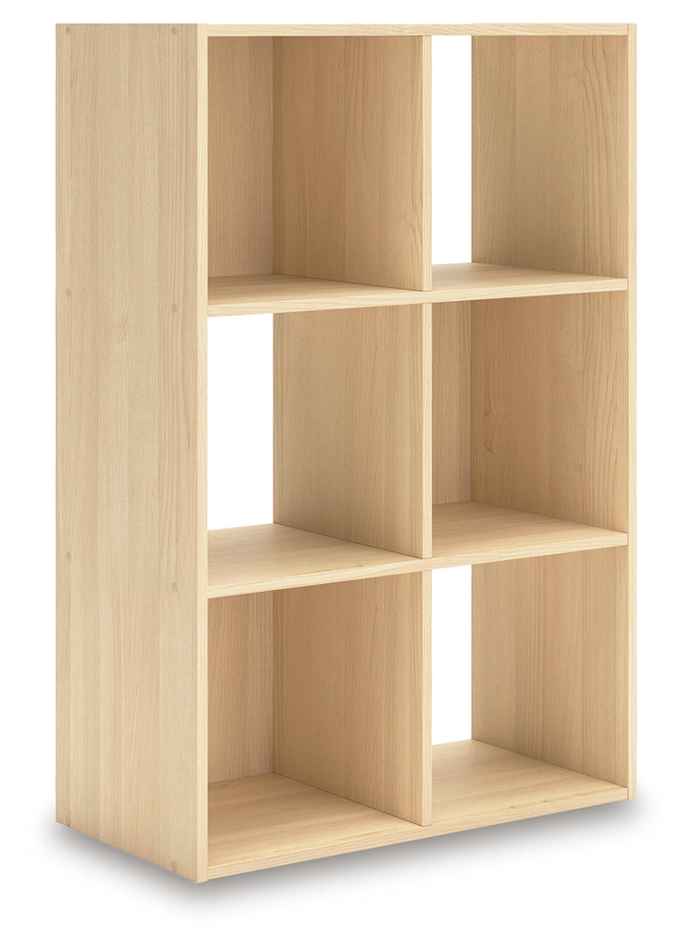 Piperton Tan Six Cube Organizer- Viva Furn