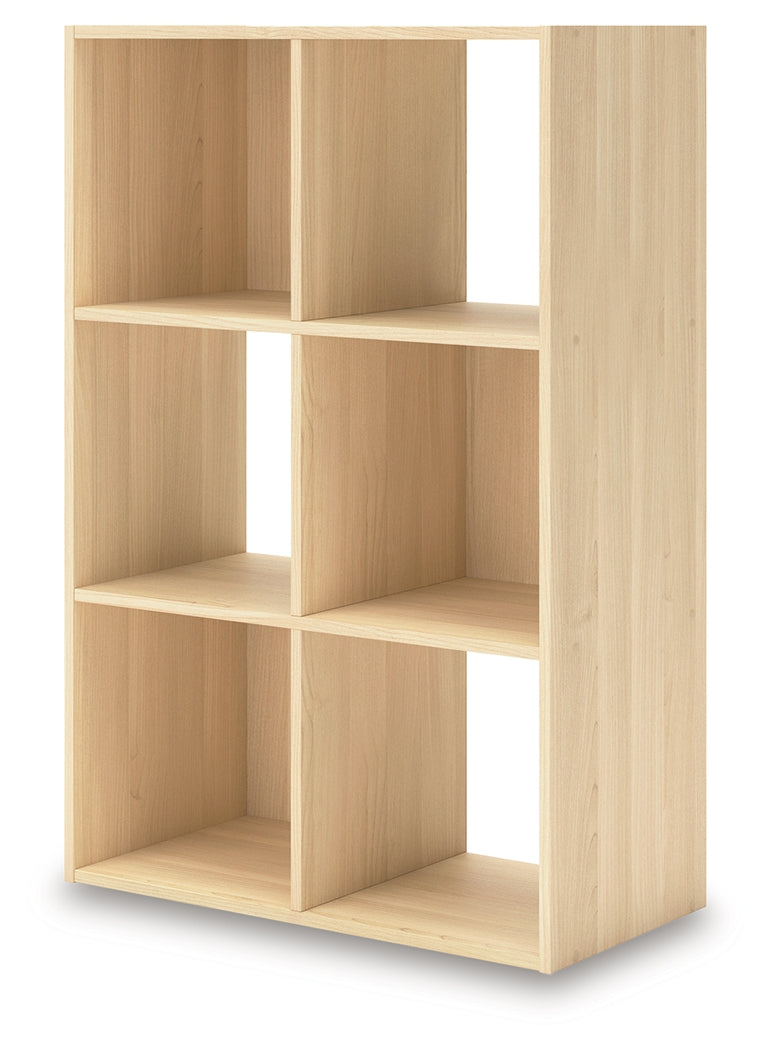 Piperton Tan Six Cube Organizer- Viva Furn