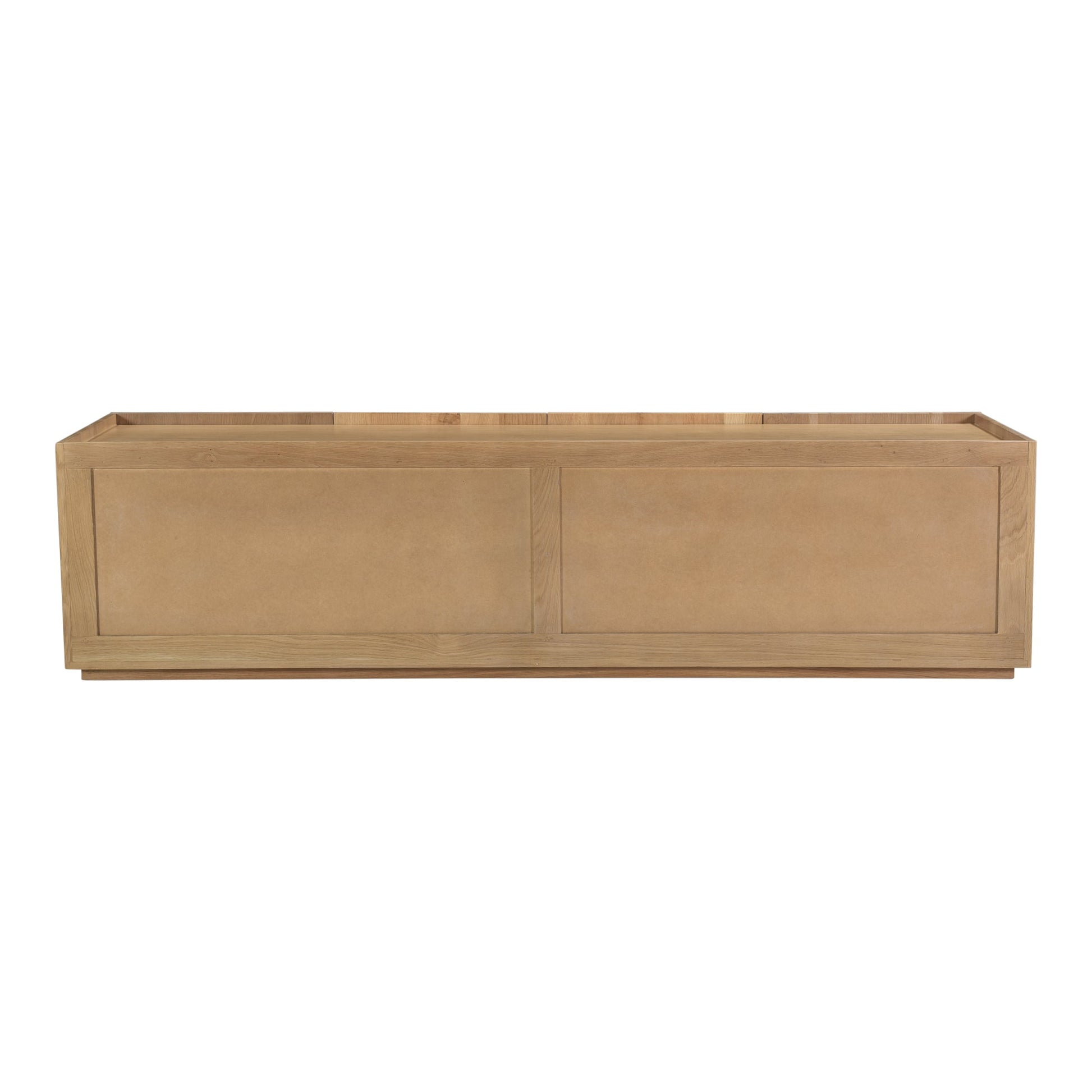 Plank Natural Media Cabinet - Ornate Home